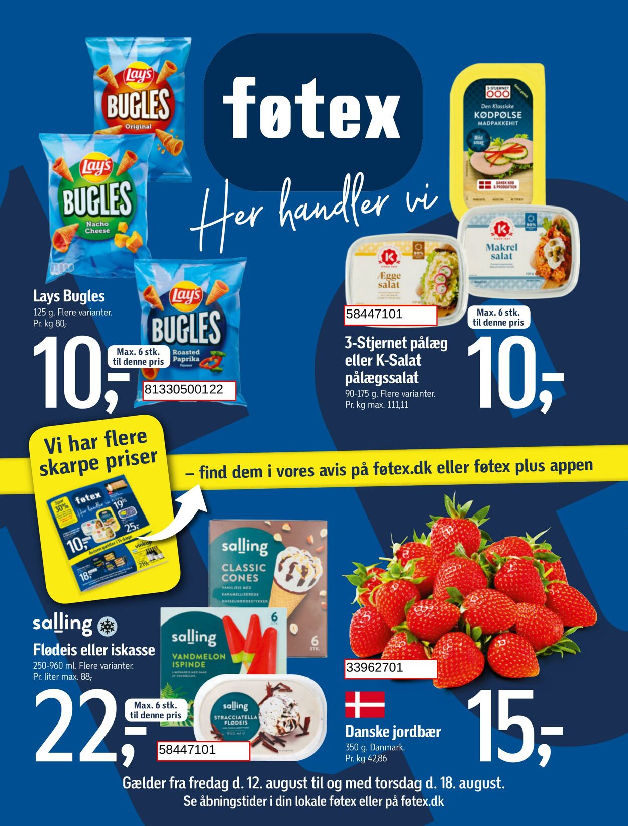 Tilbud føtex 12.08.2022 - 18.08.2022