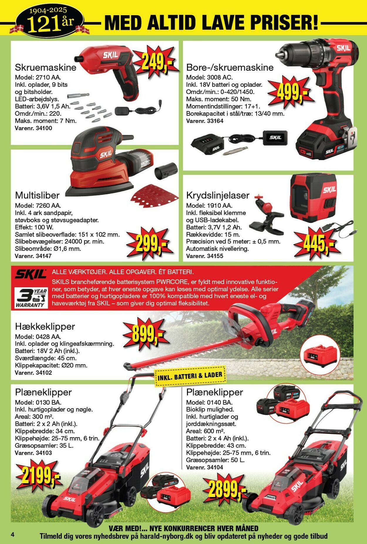 Tilbud Harald Nyborg 31.07.2025 - 06.08.2025