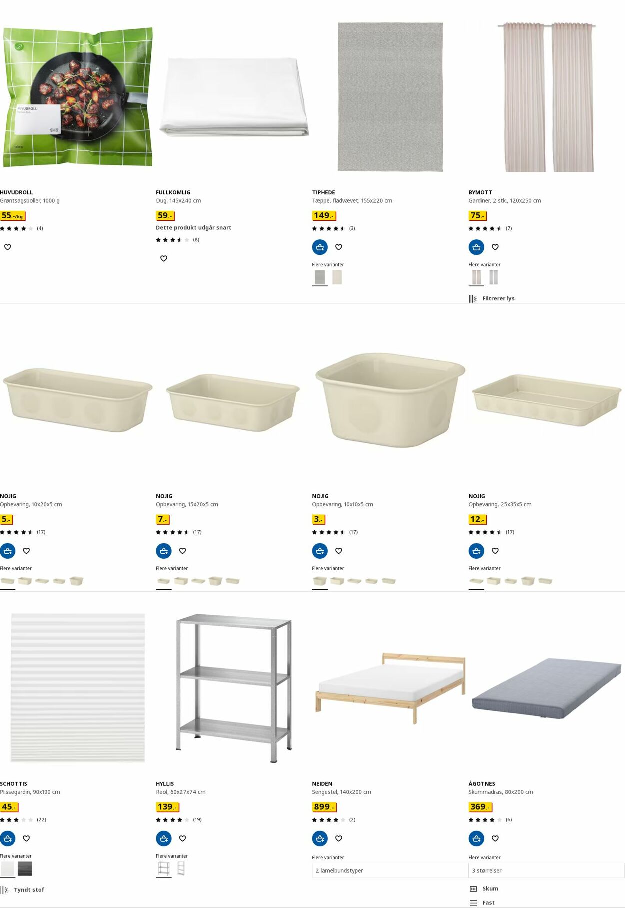 Tilbud Ikea 02.08.2023 - 15.08.2023