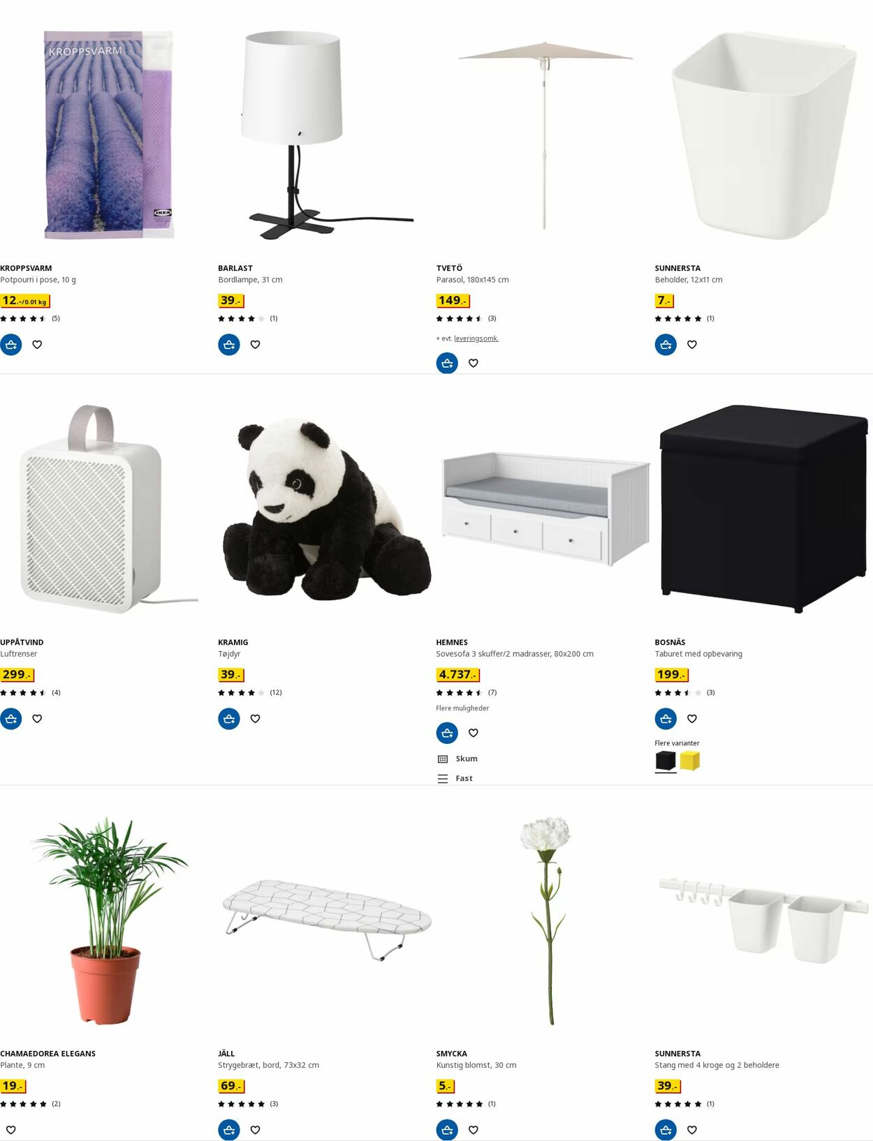 Tilbud Ikea 02.08.2023 - 15.08.2023