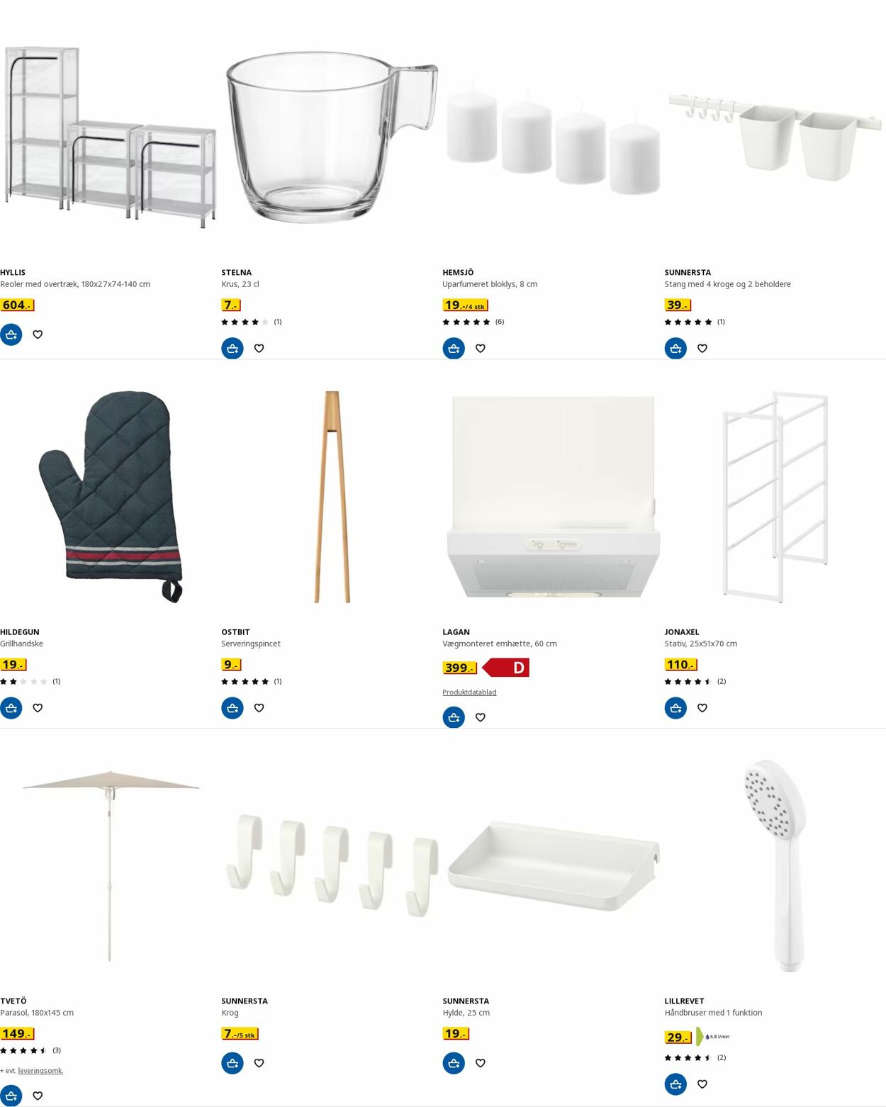 Tilbud Ikea 16.08.2023 - 29.08.2023