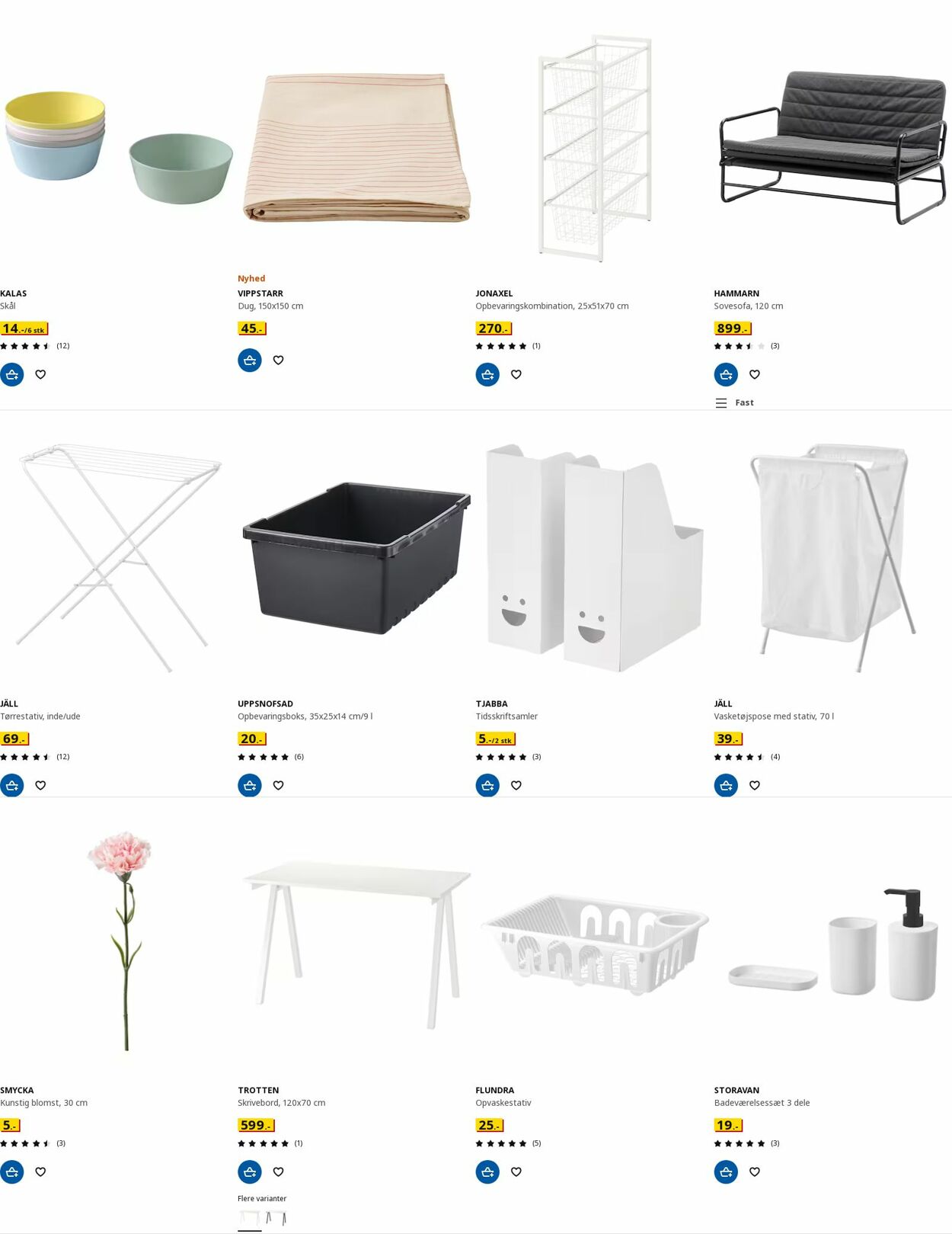 Tilbud Ikea 16.08.2023 - 29.08.2023