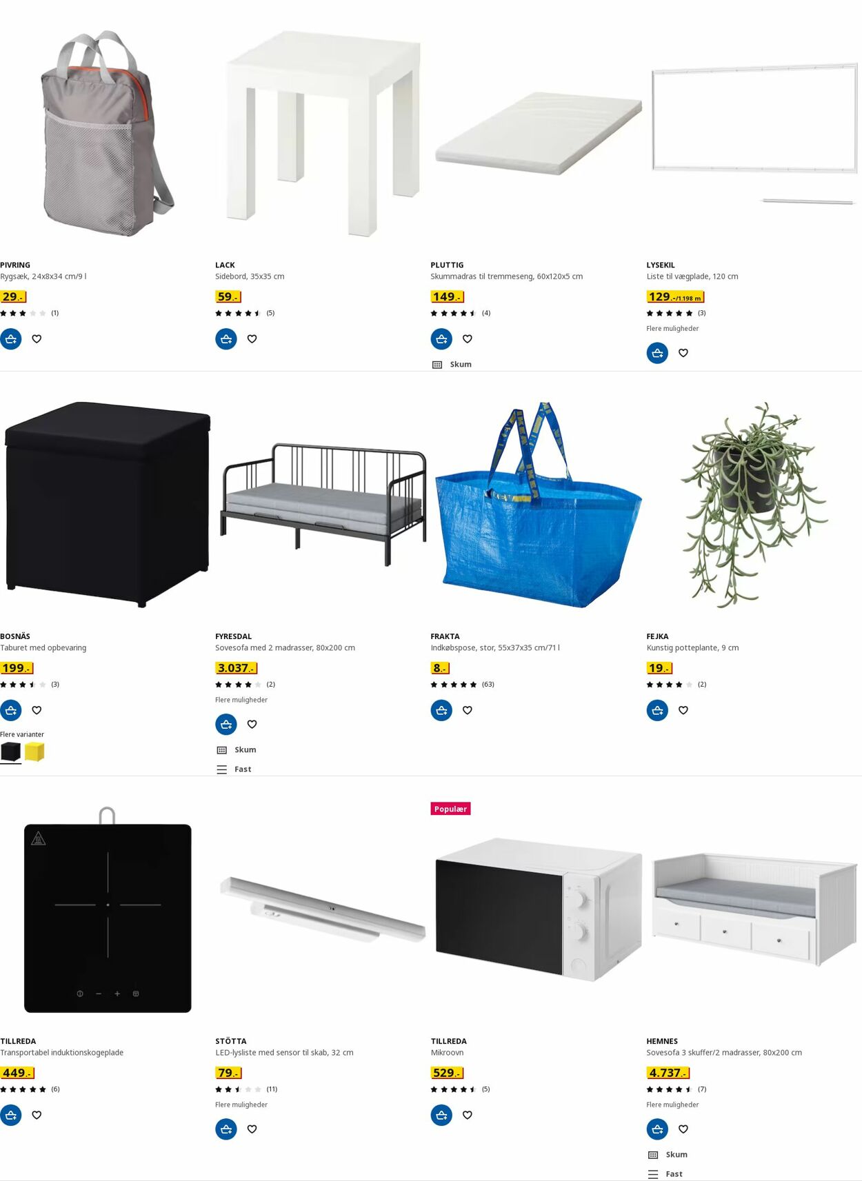 Tilbud Ikea 16.08.2023 - 29.08.2023