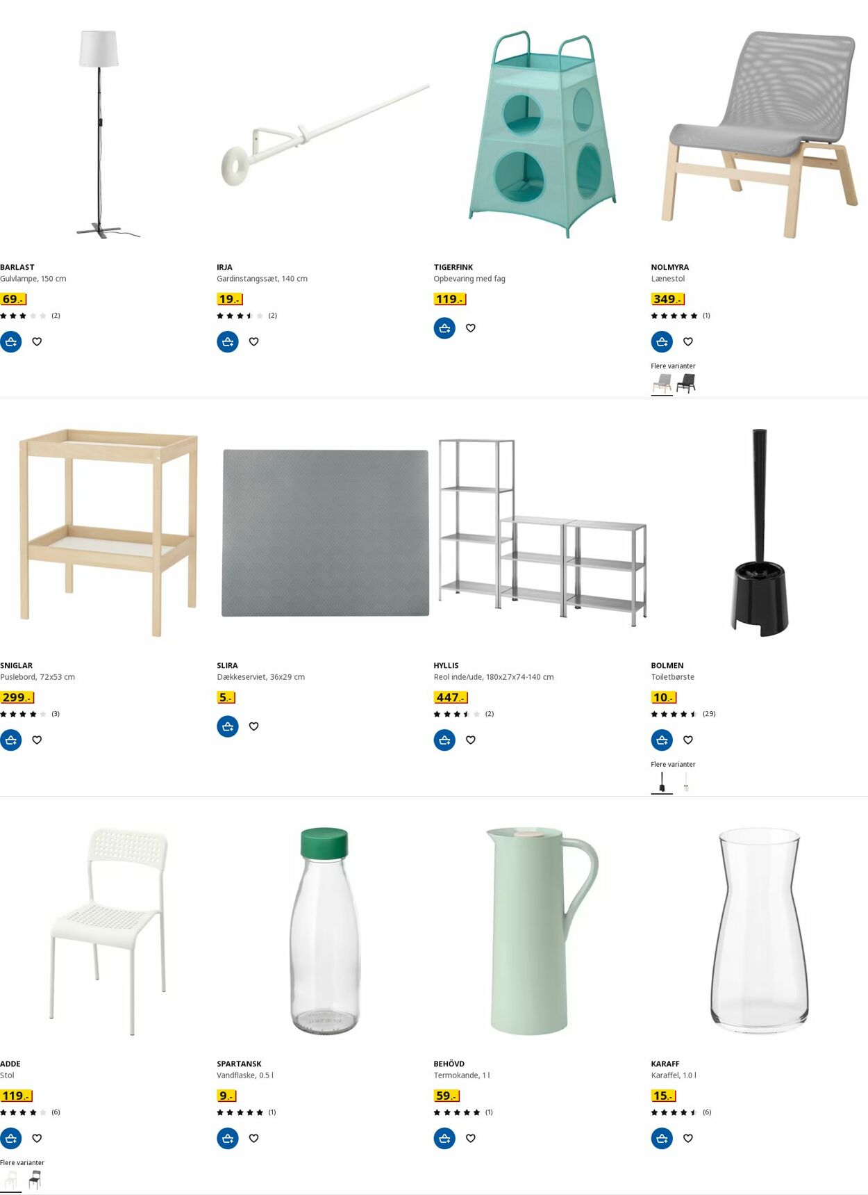 Tilbud Ikea 16.08.2023 - 29.08.2023