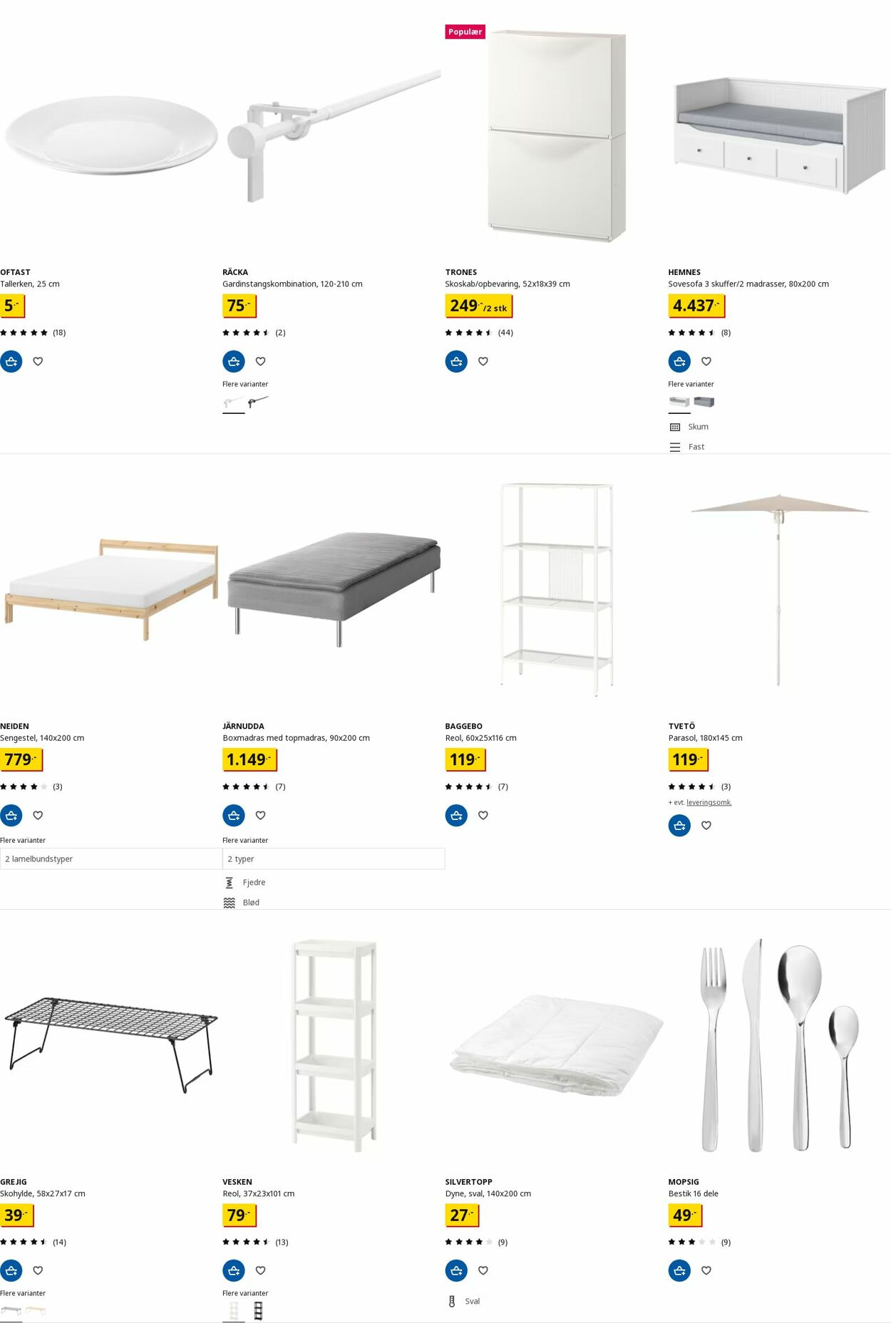 Tilbud Ikea 05.06.2024 - 05.06.2024