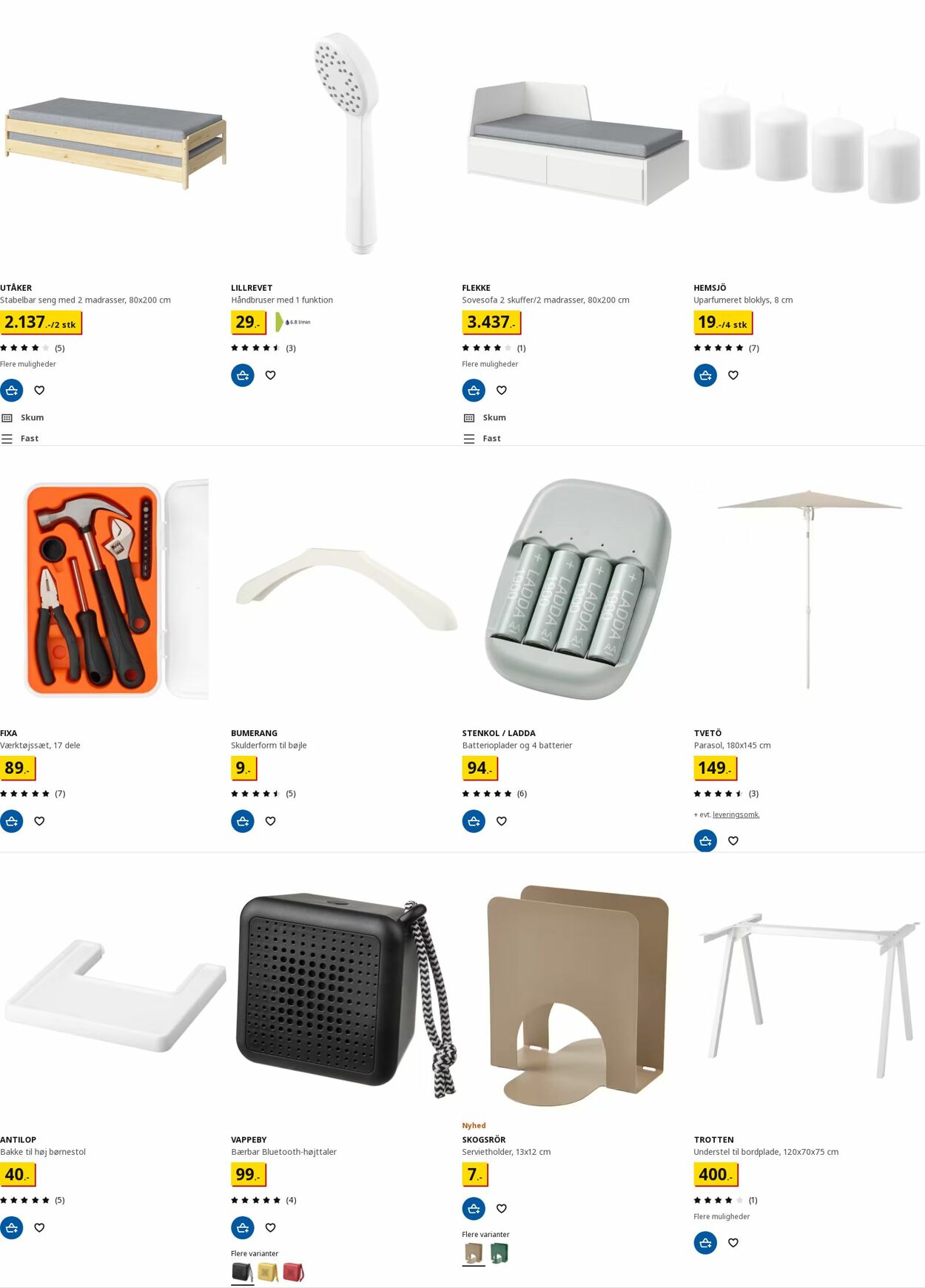 Tilbud Ikea 11.10.2023 - 24.10.2023