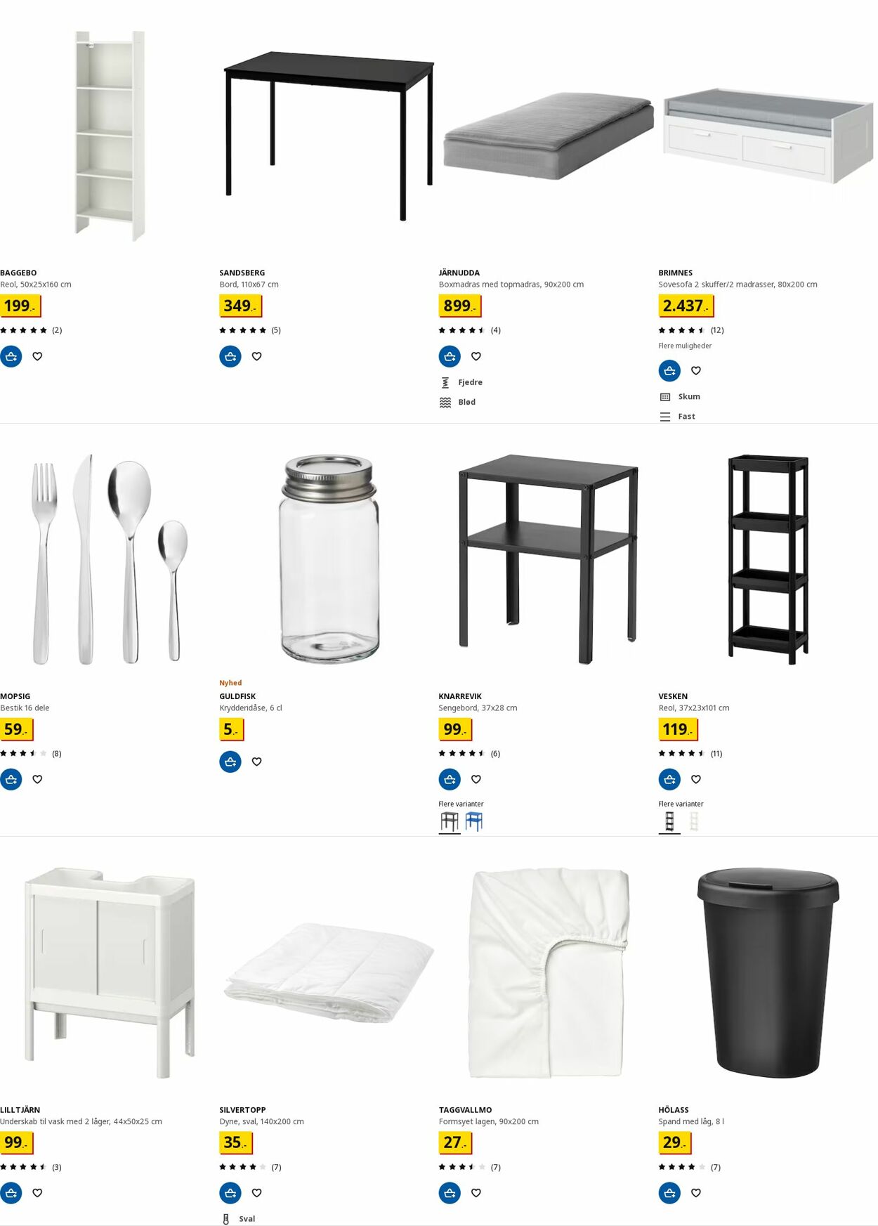 Tilbud Ikea 11.10.2023 - 24.10.2023