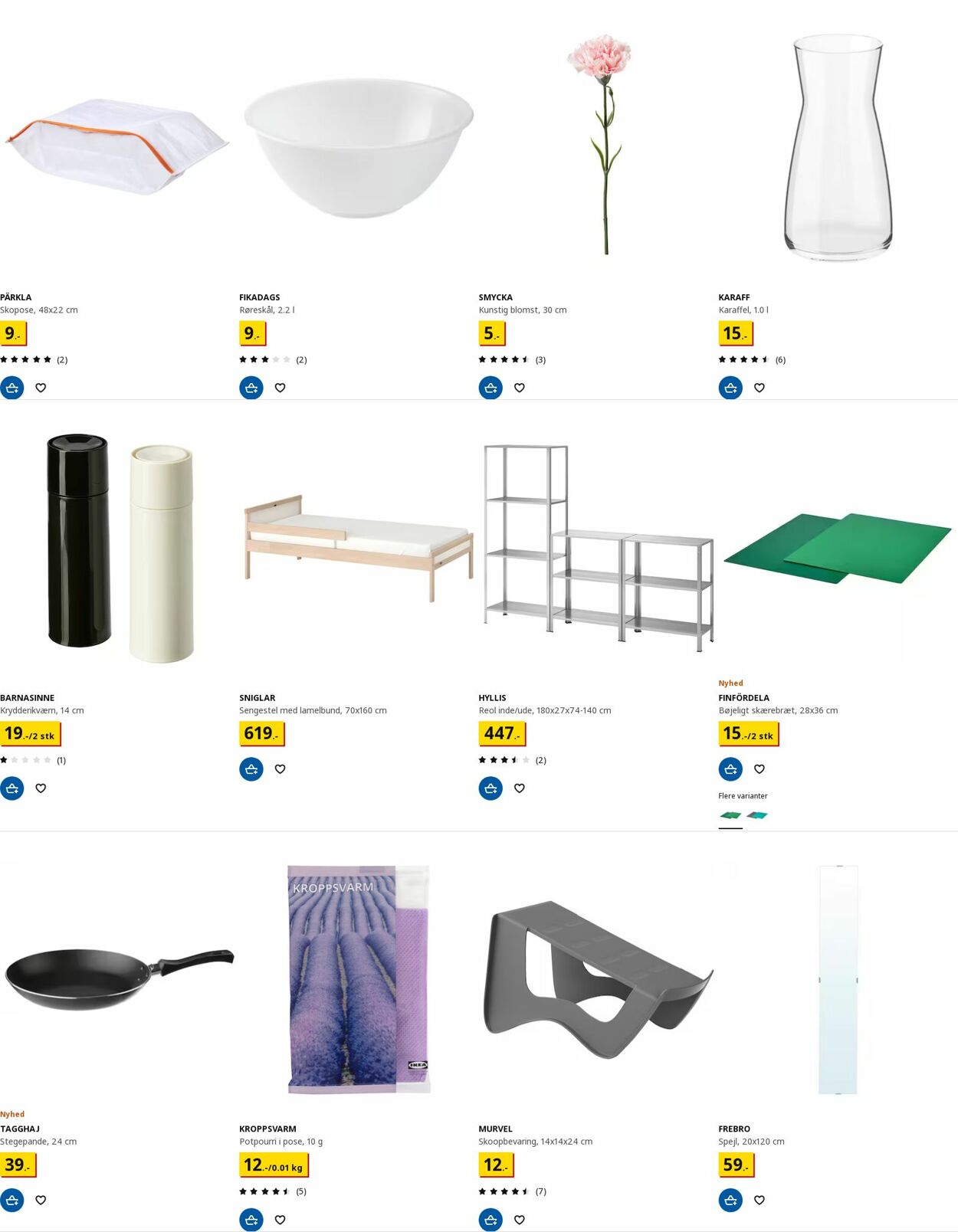 Tilbud Ikea 11.10.2023 - 24.10.2023