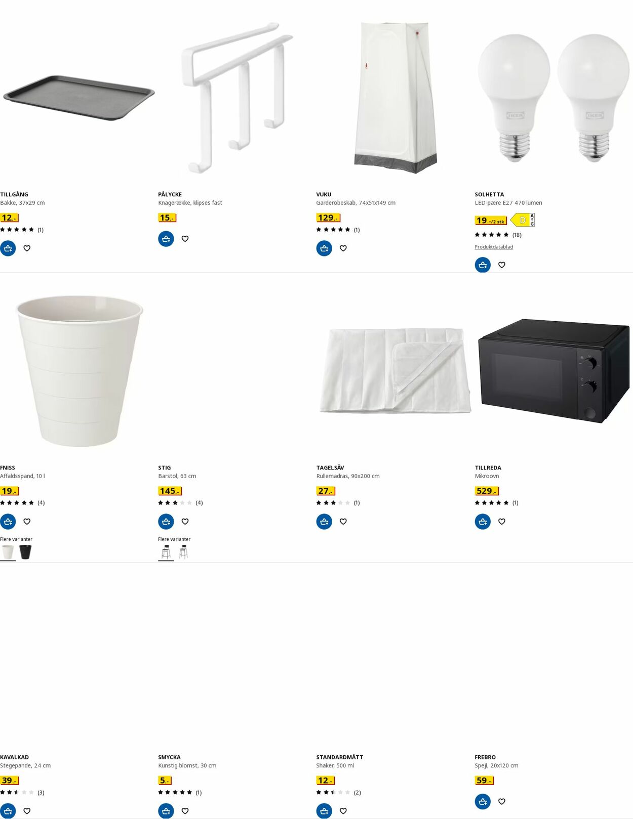 Tilbud Ikea 27.09.2023 - 10.10.2023