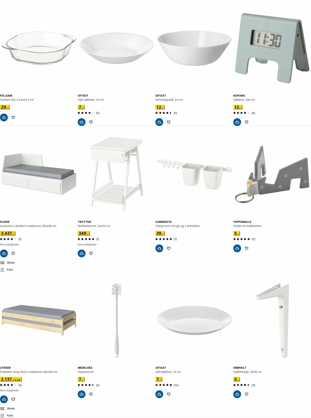 Tilbud Ikea 27.09.2023 - 10.10.2023