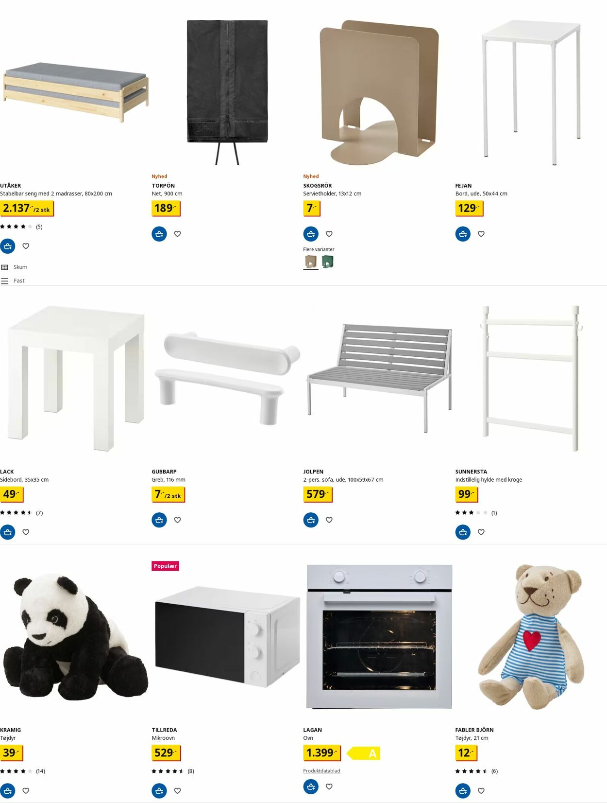 Tilbud Ikea 28.02.2024 - 12.03.2024