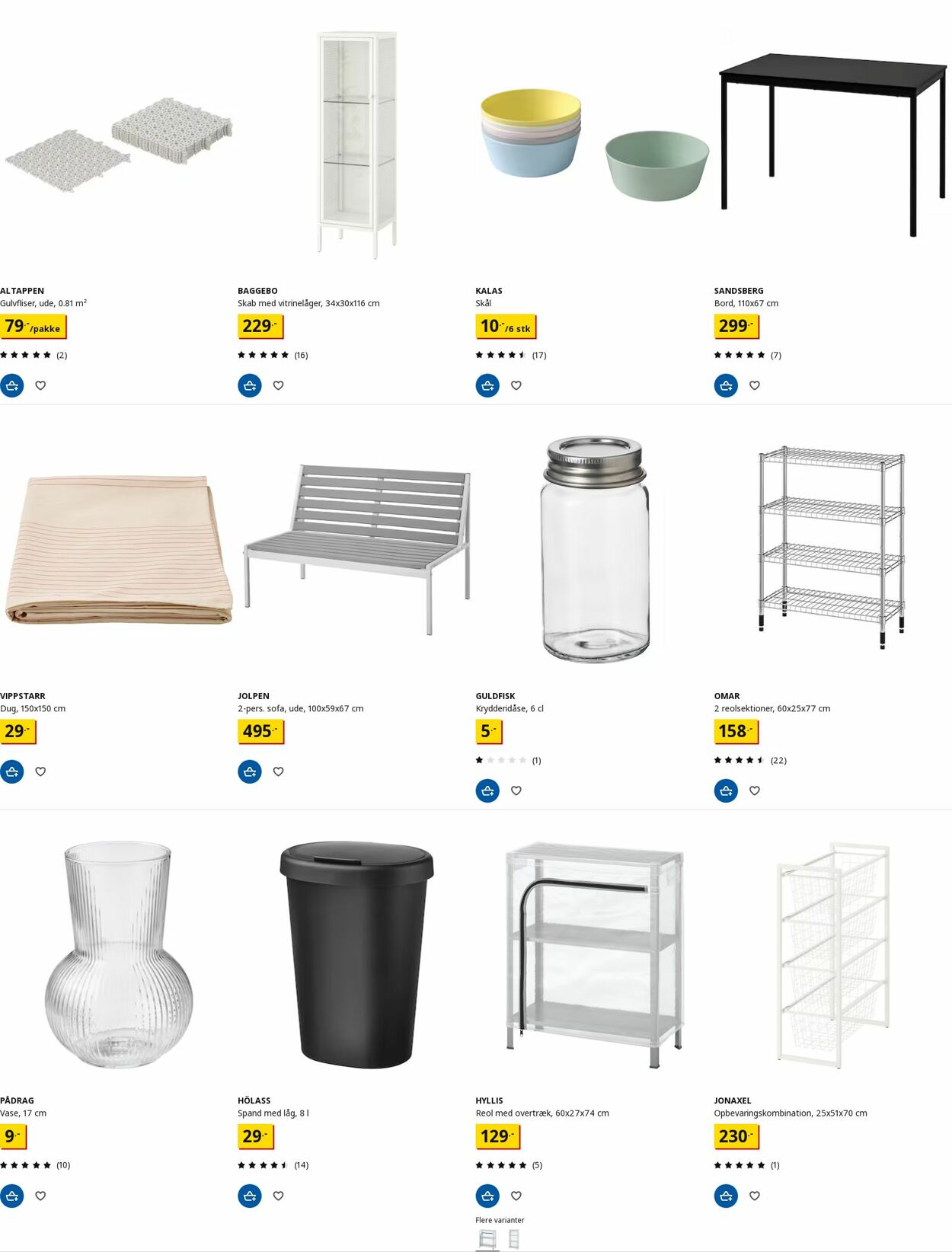 Tilbud Ikea 08.05.2024 - 22.05.2024