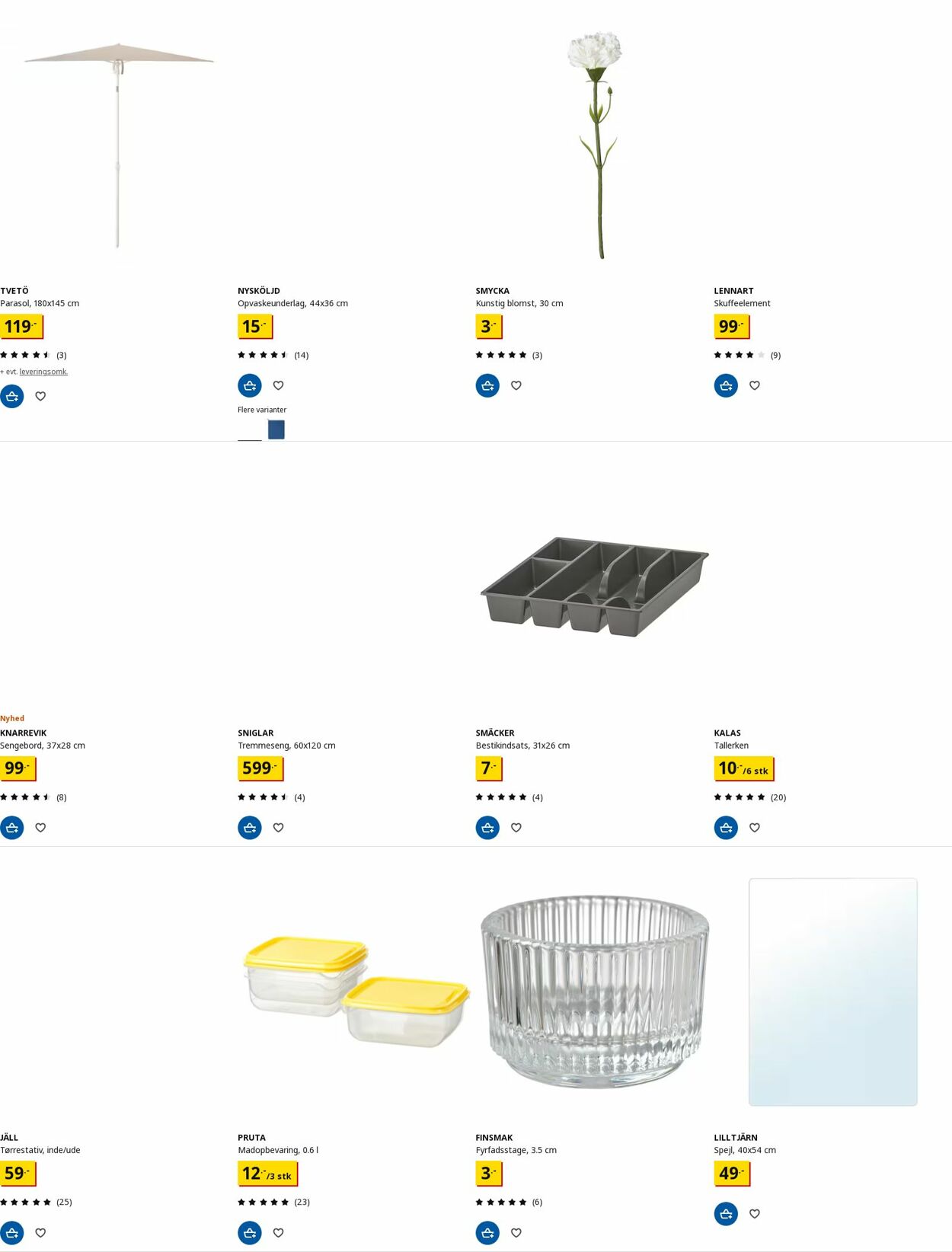 Tilbud Ikea 01.05.2024 - 01.05.2024
