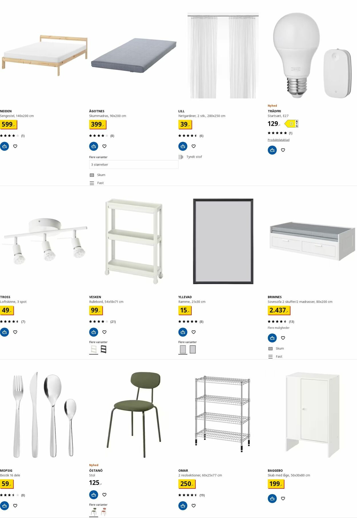 Tilbud Ikea 08.11.2023 - 21.11.2023