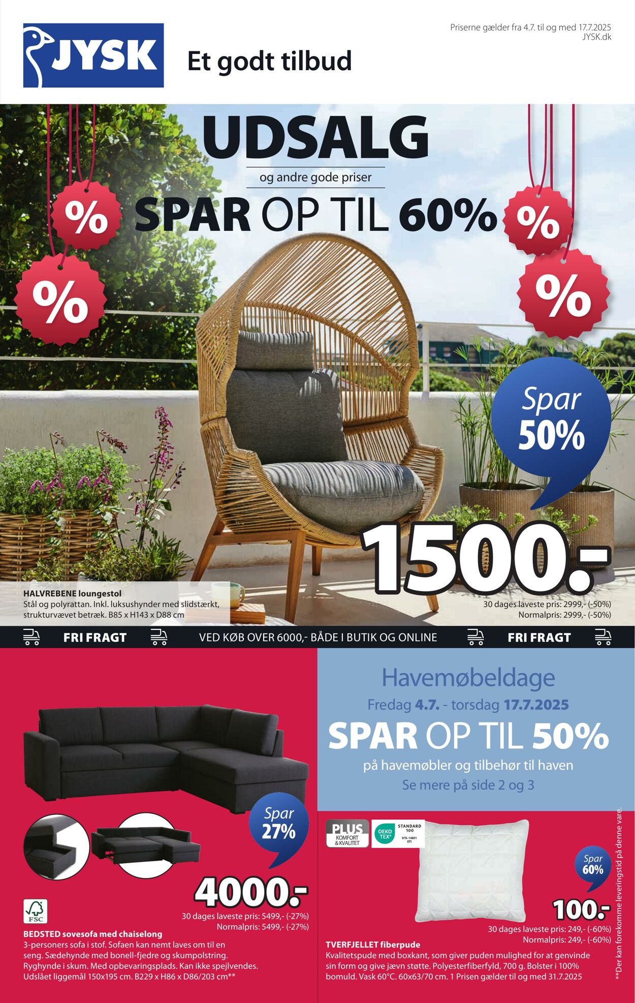 Tilbud Jysk 04.07.2025 - 18.07.2025