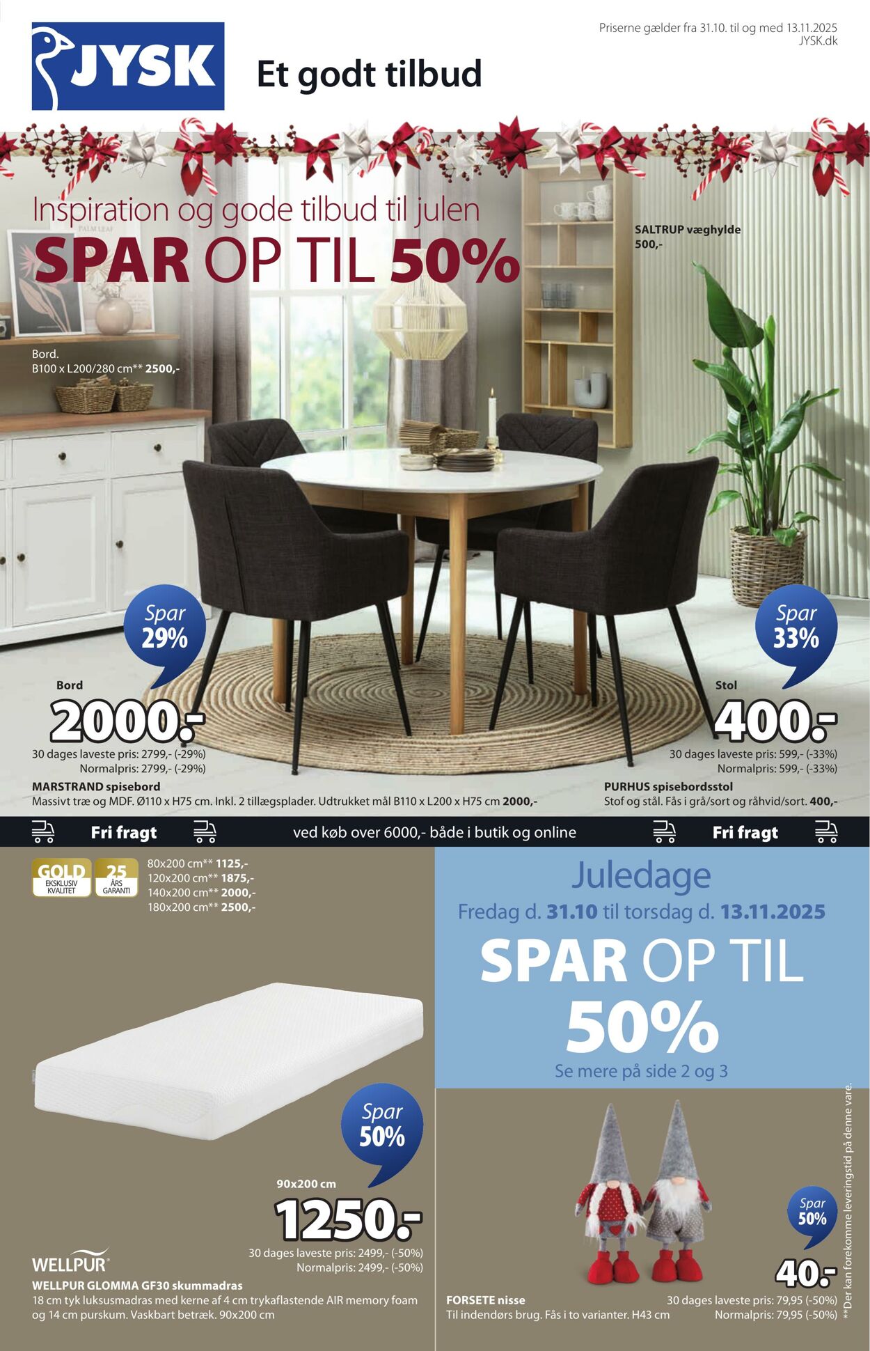 Tilbud Jysk 02.11.2025 - 16.11.2025