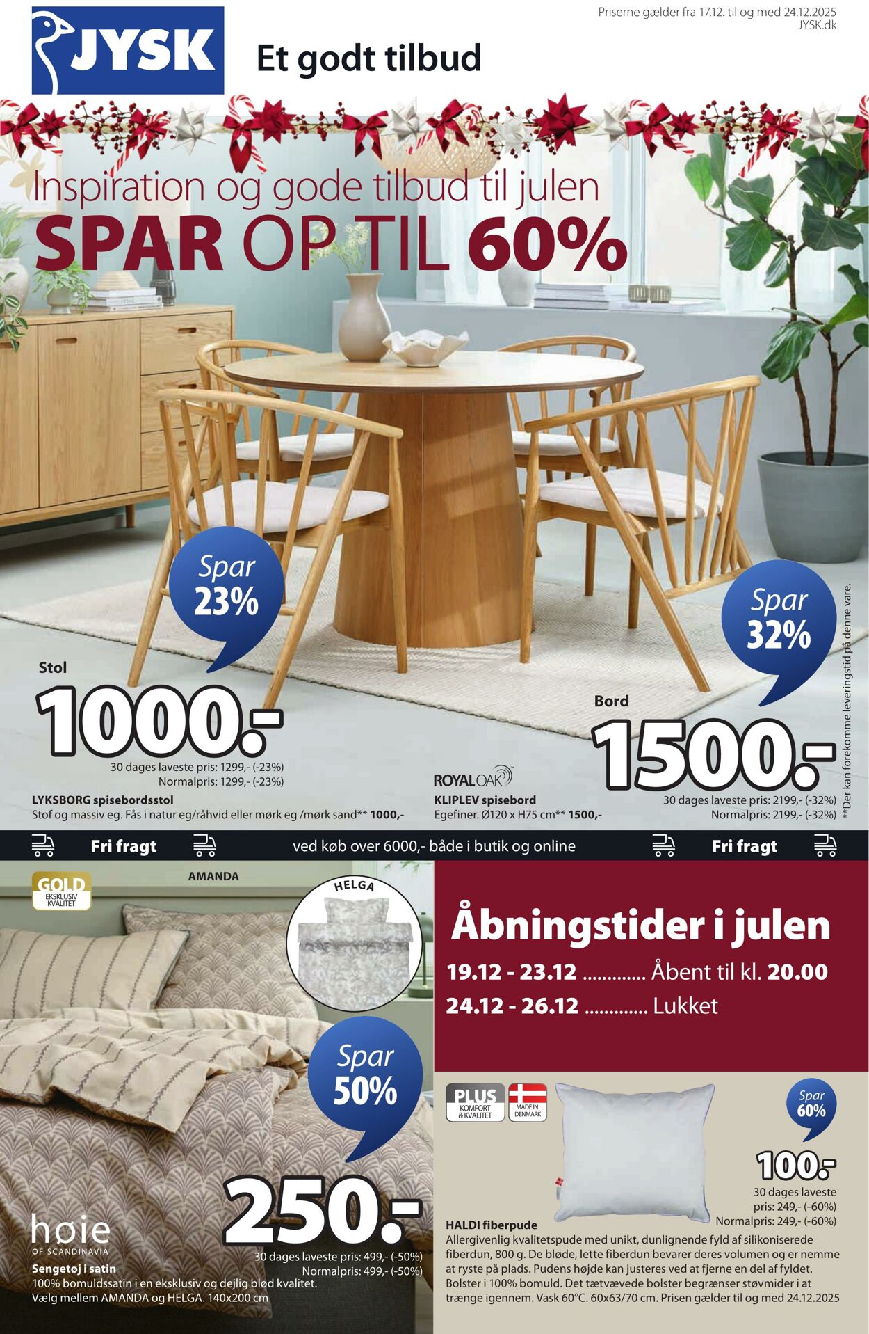 Tilbud Jysk 17.12.2025 - 31.12.2025