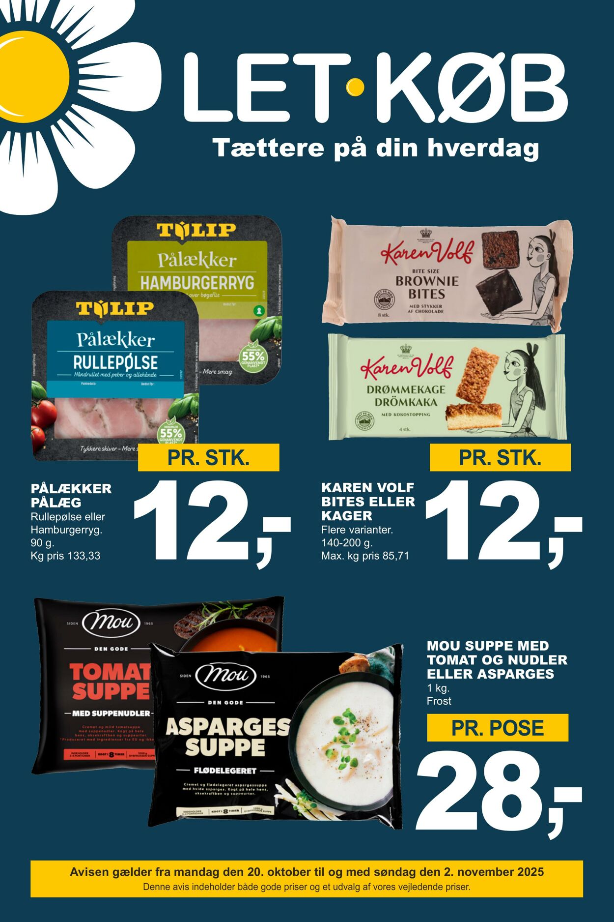 Tilbud Let-Køb 30.09.2025 - 03.11.2025