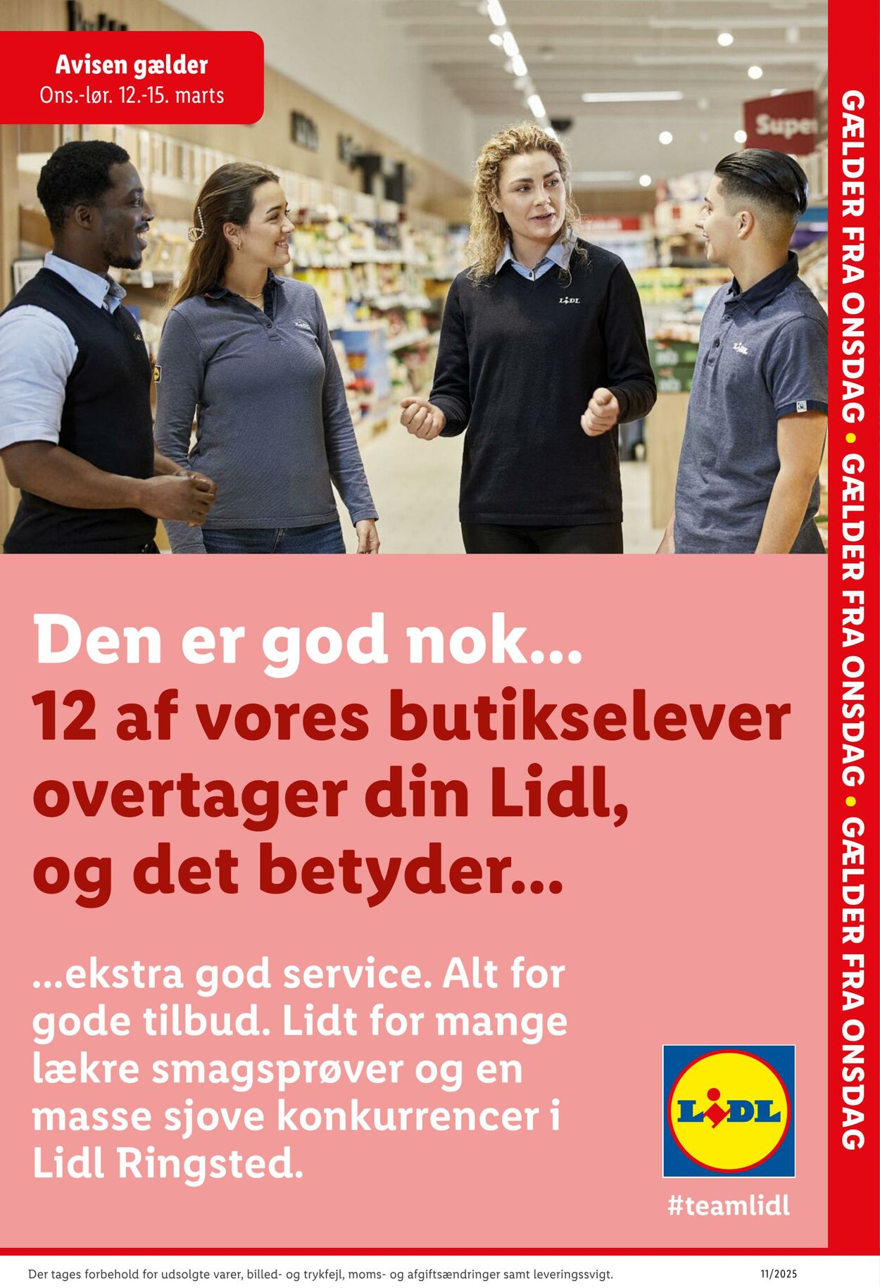 Tilbud Lidl 12.03.2025 - 15.03.2025