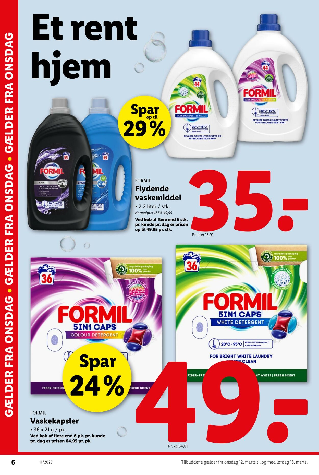 Tilbud Lidl 12.03.2025 - 15.03.2025