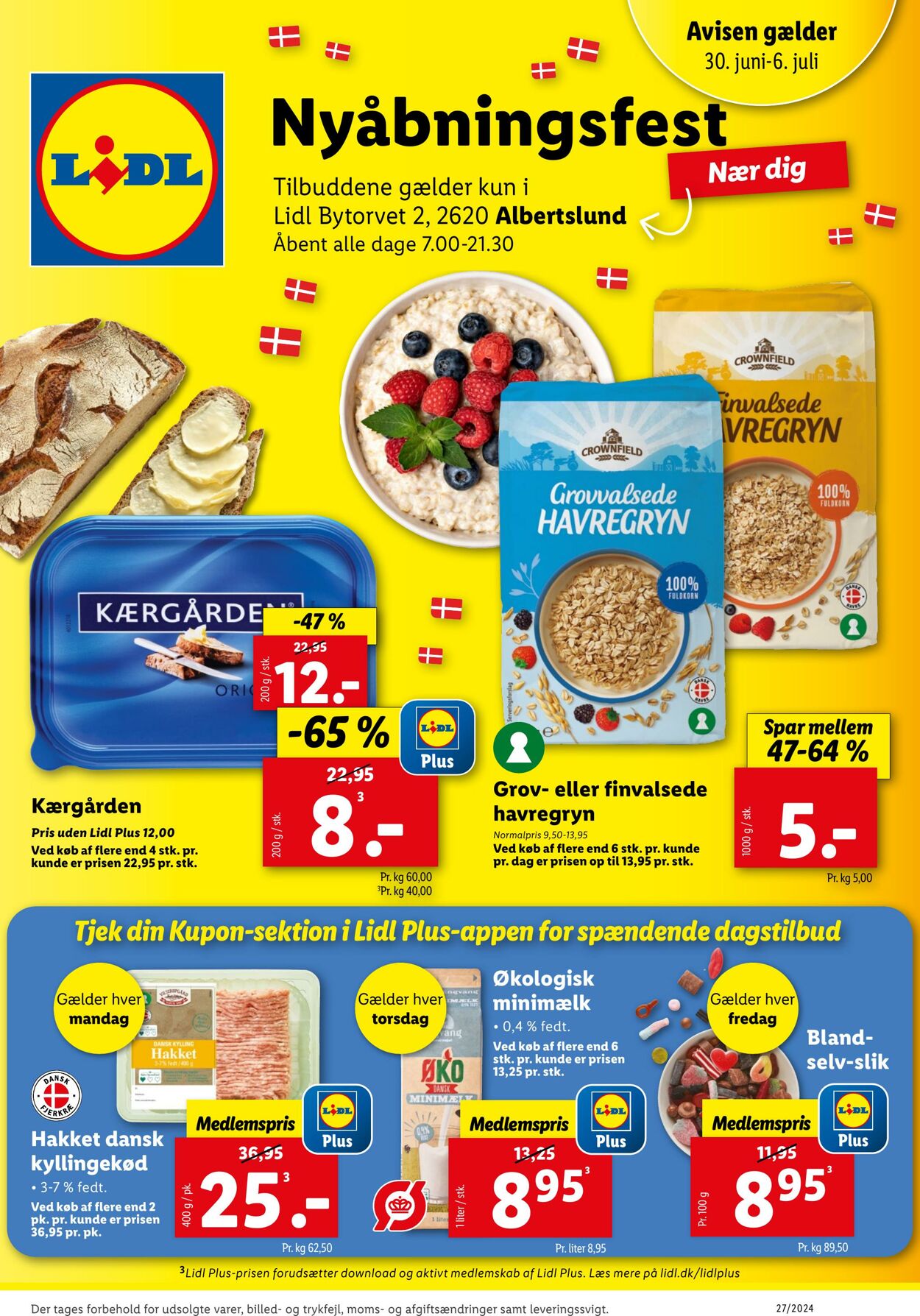 Tilbud Lidl 29.06.2024 - 06.07.2024