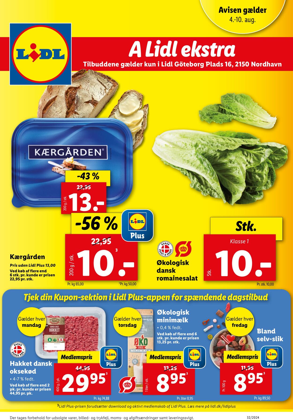 Tilbud Lidl 03.08.2024 - 10.08.2024