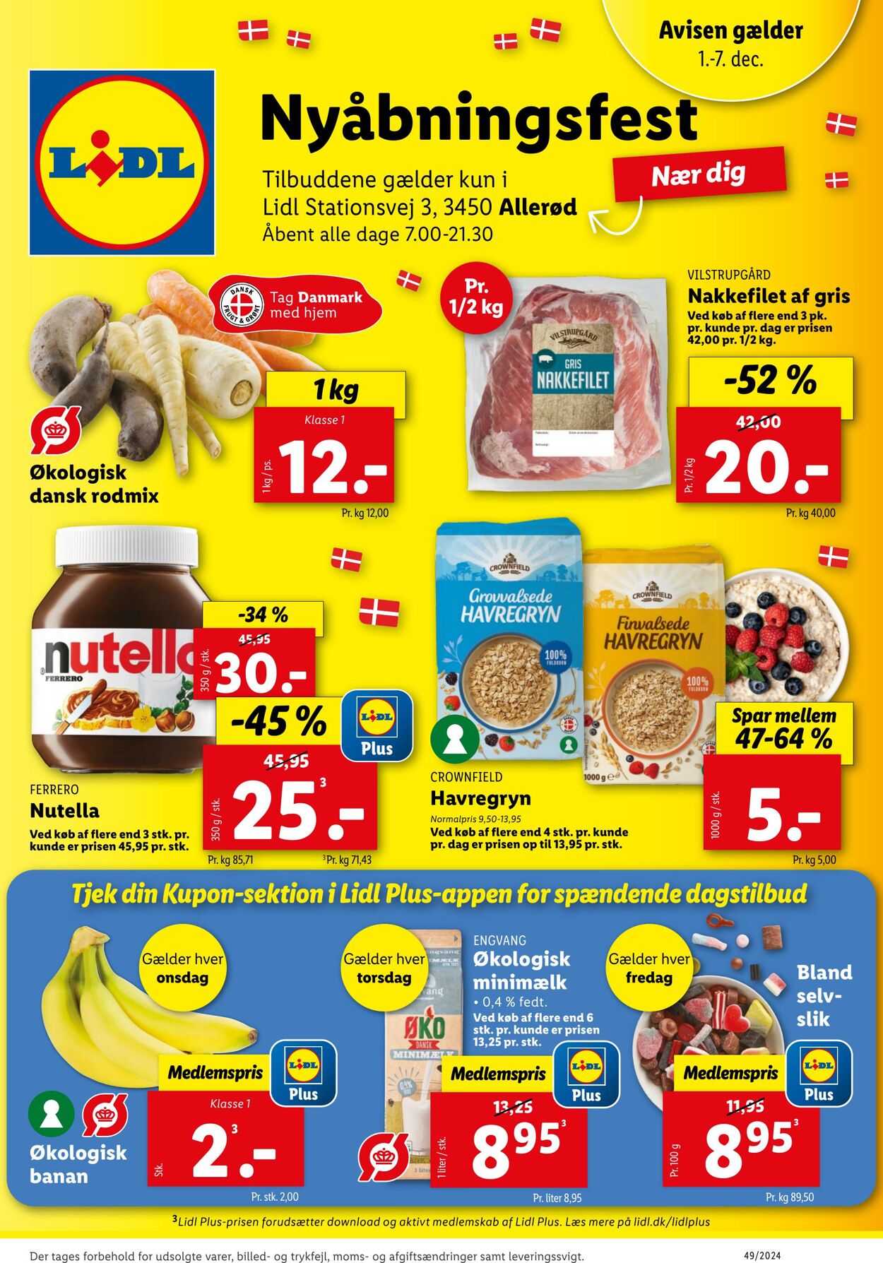 Tilbud Lidl 30.11.2024 - 07.12.2024