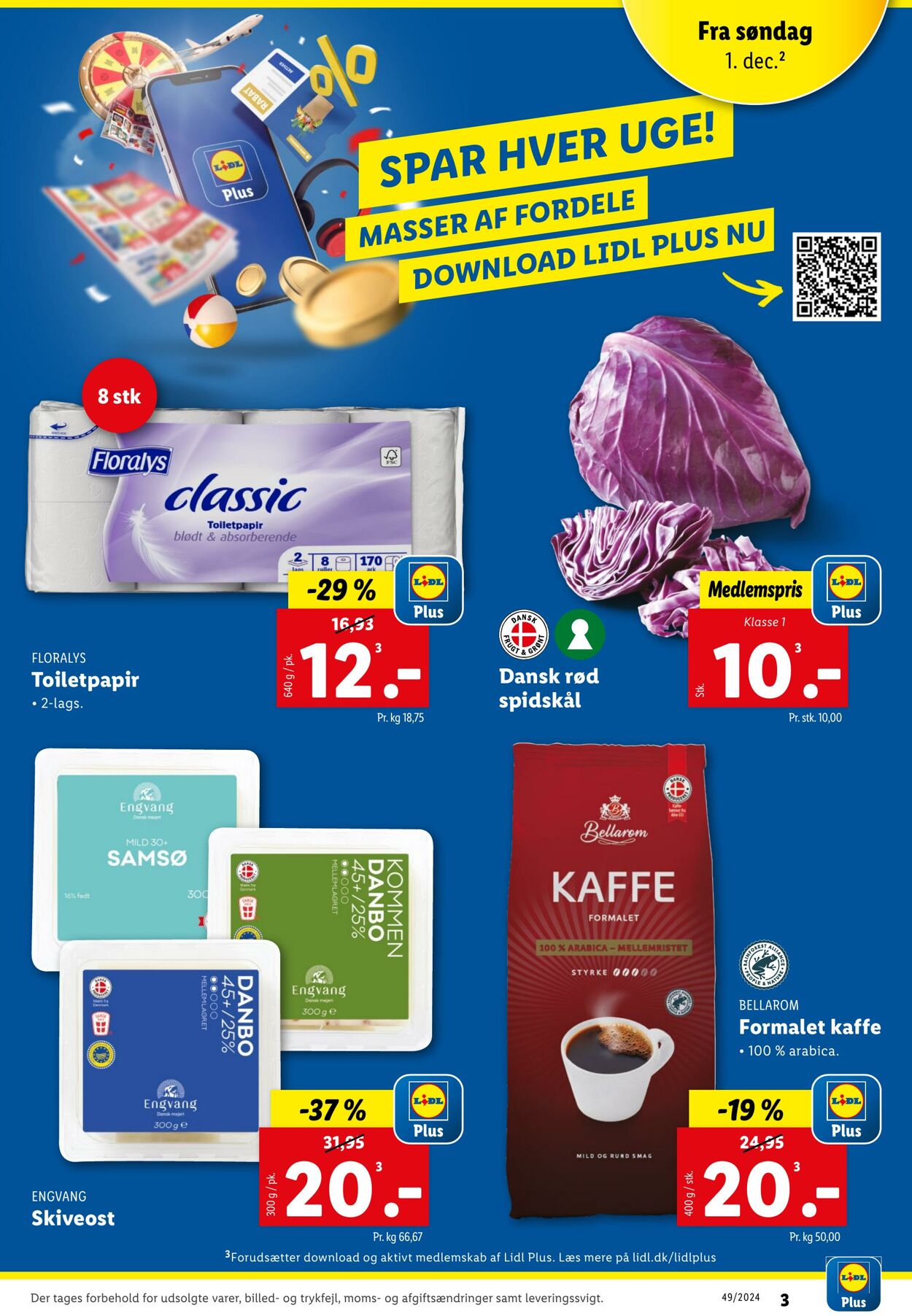 Tilbud Lidl 30.11.2024 - 07.12.2024