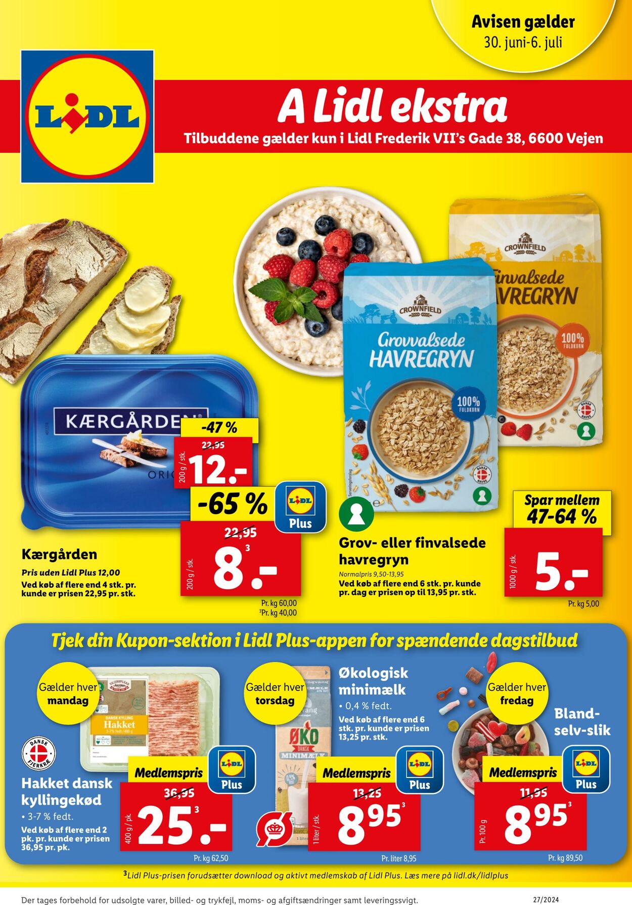 Tilbud Lidl 29.06.2024 - 30.06.2024