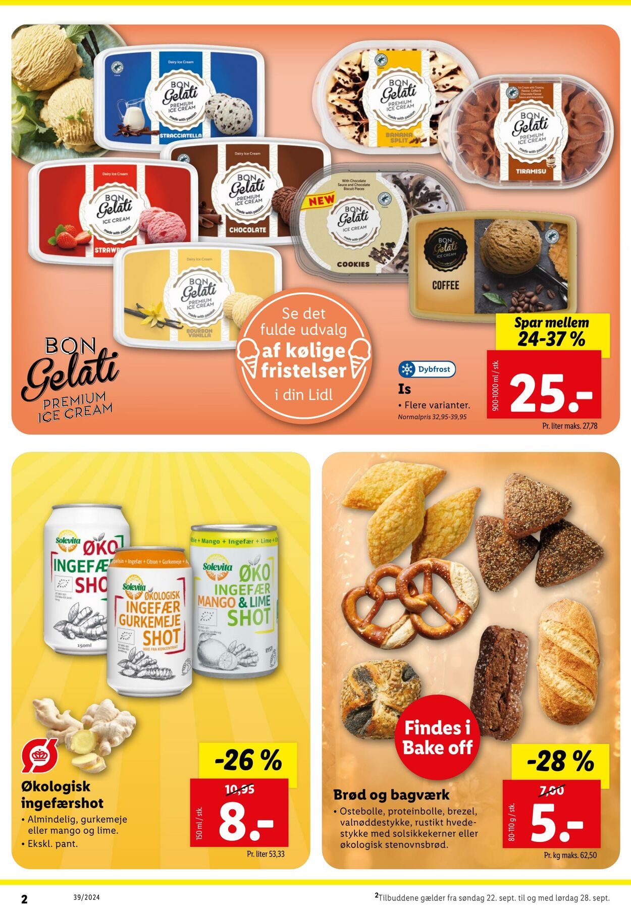 Tilbud Lidl 21.09.2024 - 28.09.2024