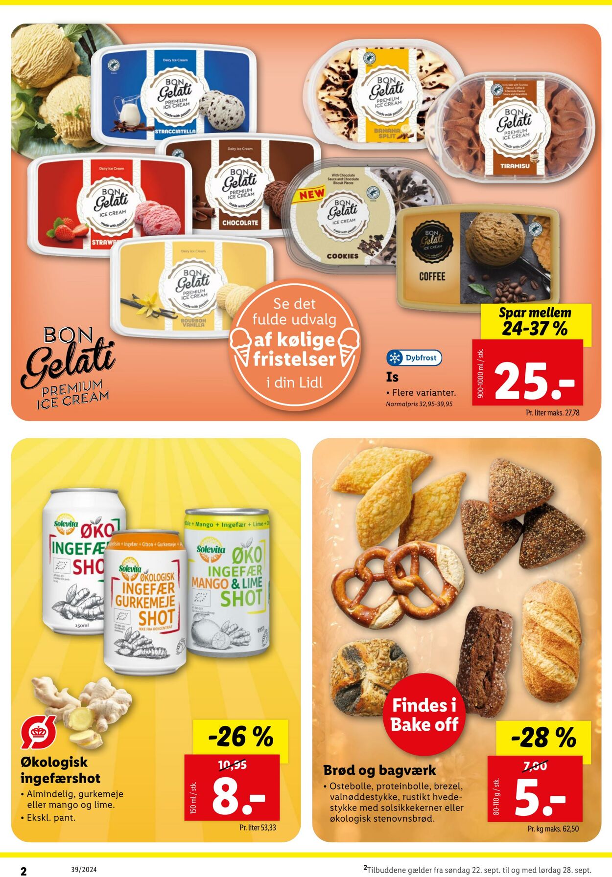 Tilbud Lidl 21.09.2024 - 28.09.2024