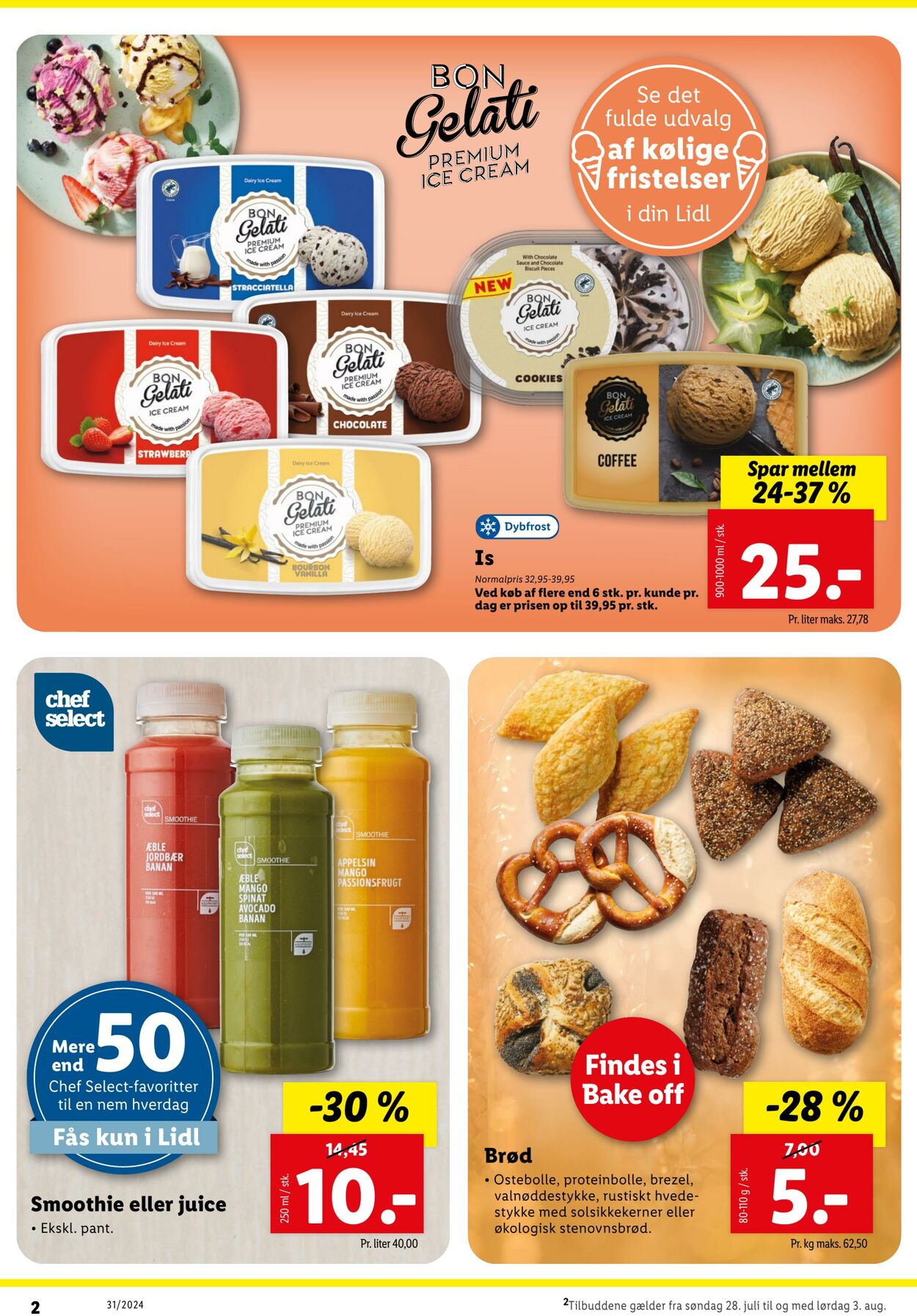 Tilbud Lidl 27.07.2024 - 03.08.2024