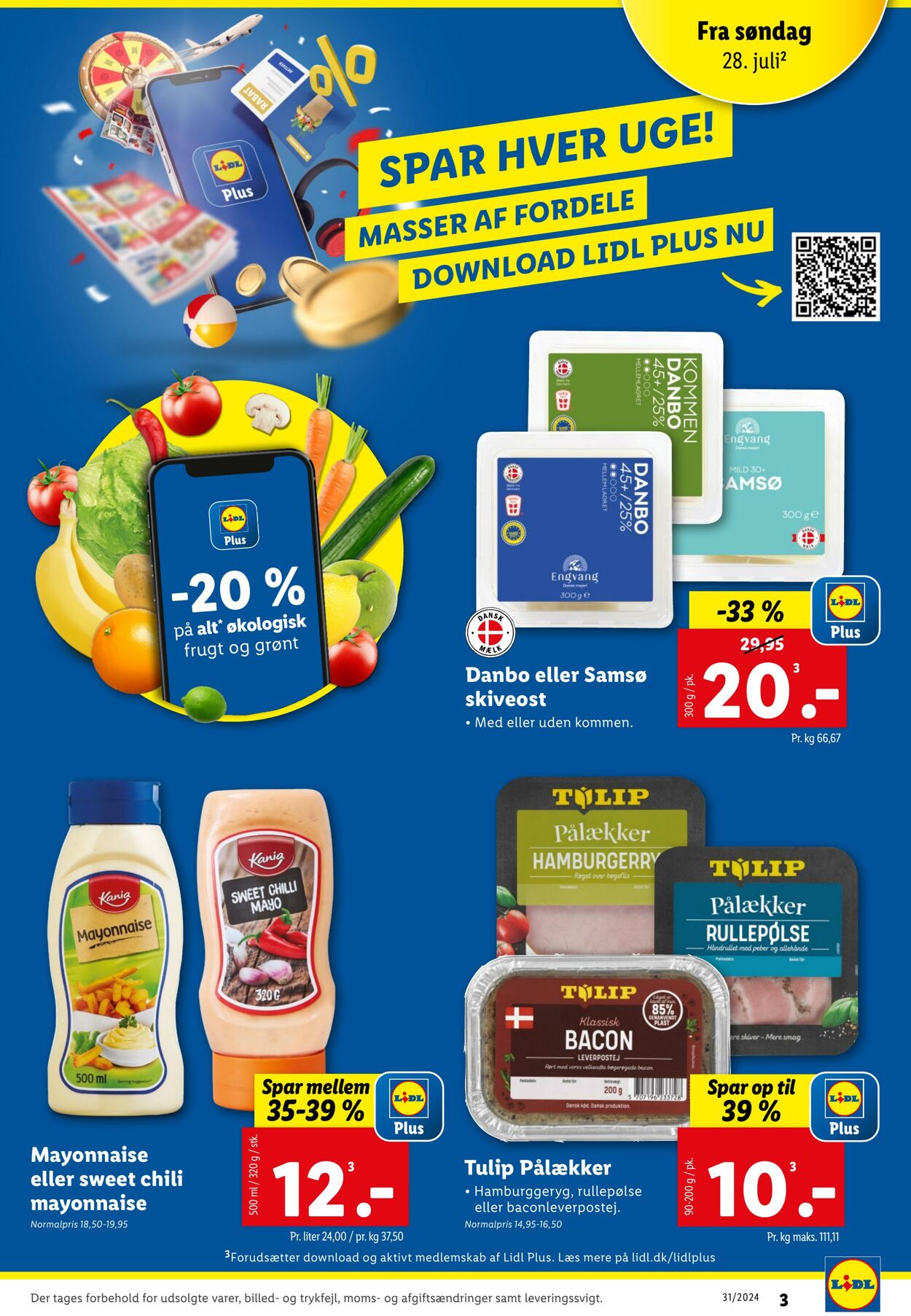 Tilbud Lidl 27.07.2024 - 03.08.2024