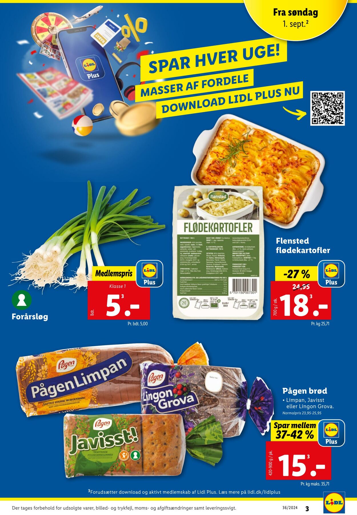 Tilbud Lidl 31.08.2024 - 07.09.2024