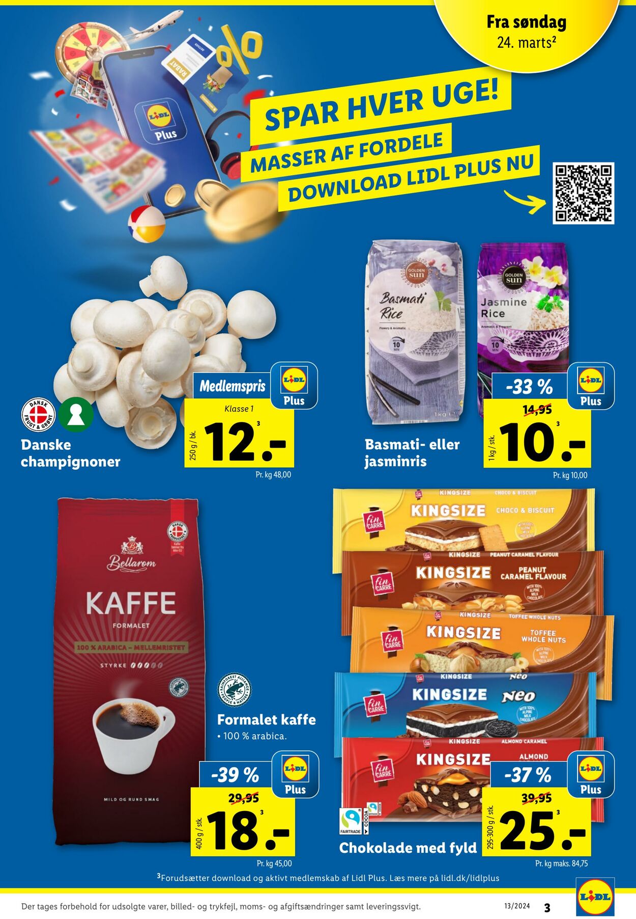 Tilbud Lidl 24.03.2024 - 01.04.2024