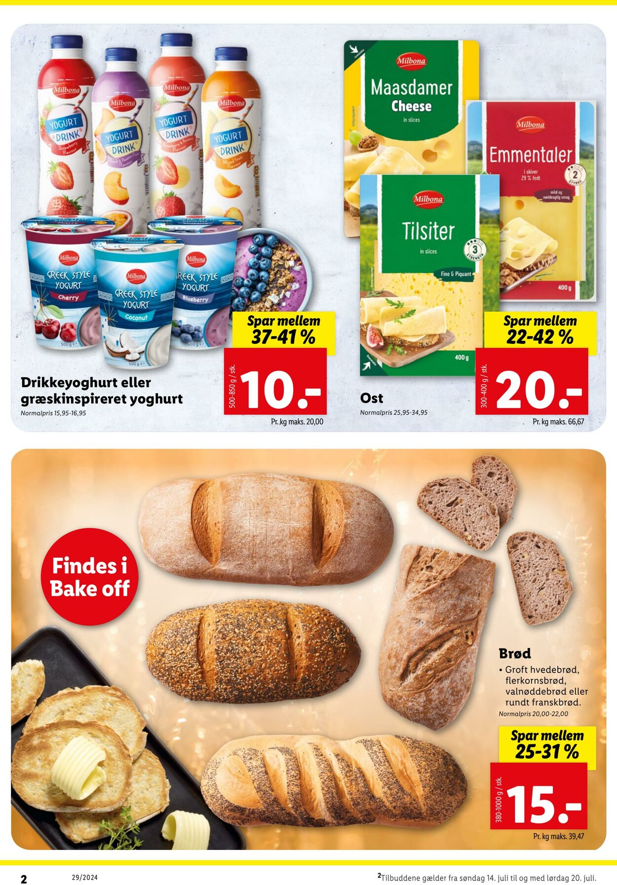 Tilbud Lidl 13.07.2024 - 20.07.2024