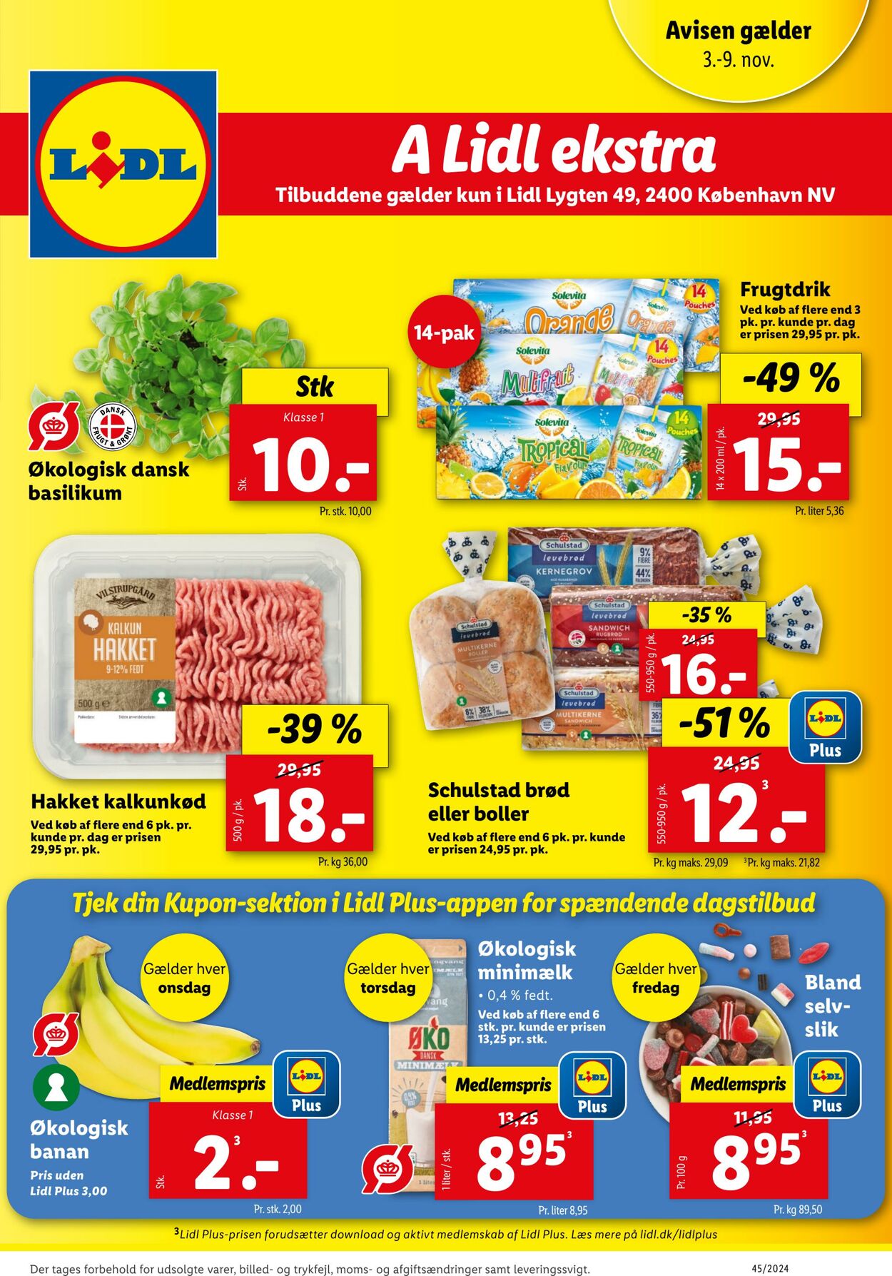 Tilbud Lidl 02.11.2024 - 09.11.2024