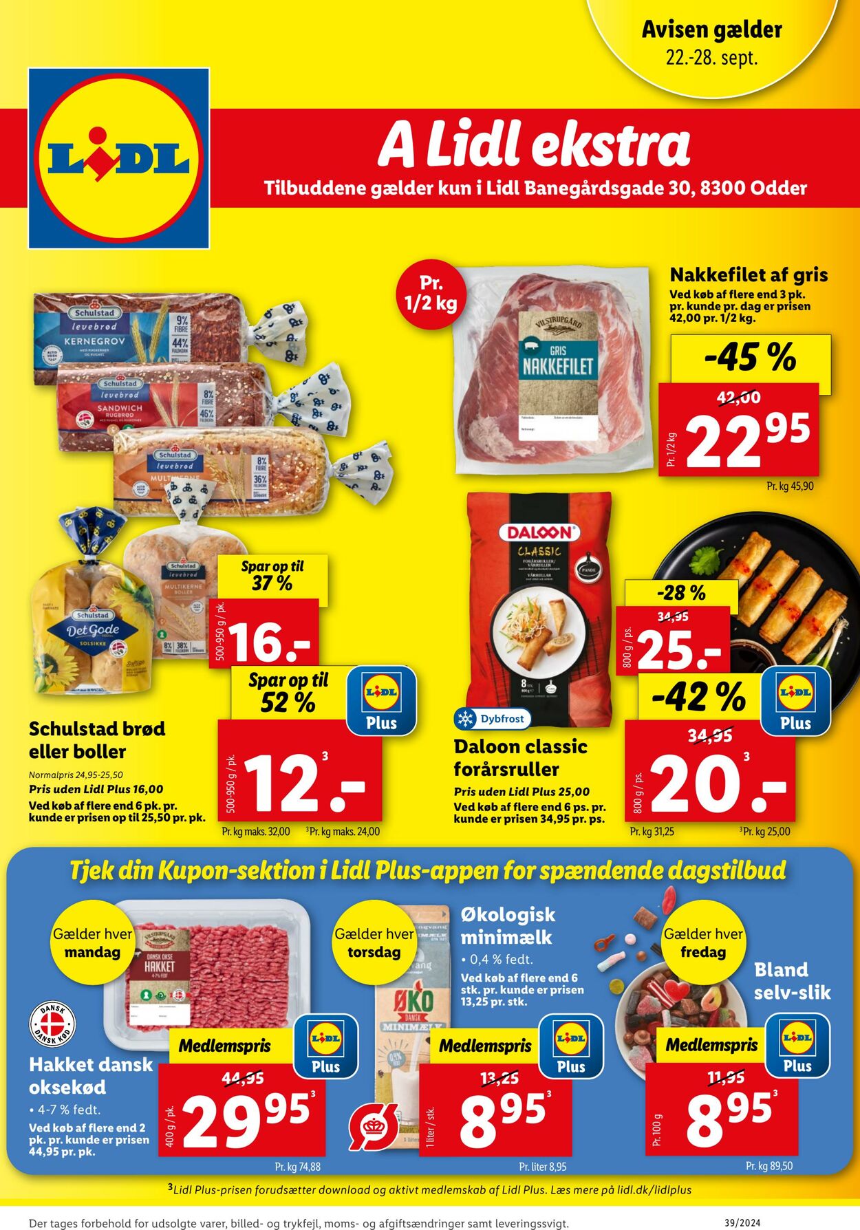 Tilbud Lidl 21.09.2024 - 28.09.2024