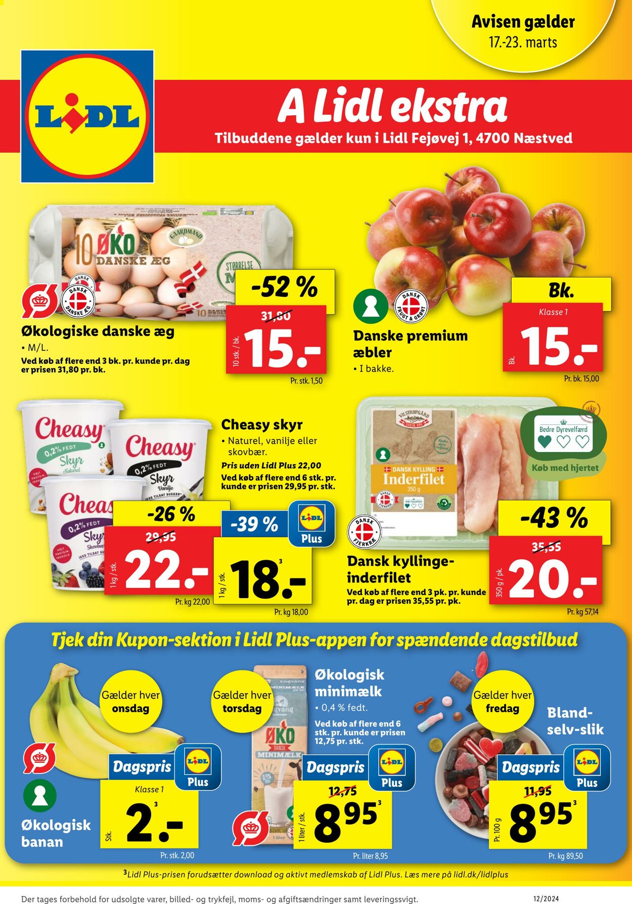 Tilbud Lidl 17.03.2024 - 23.03.2024