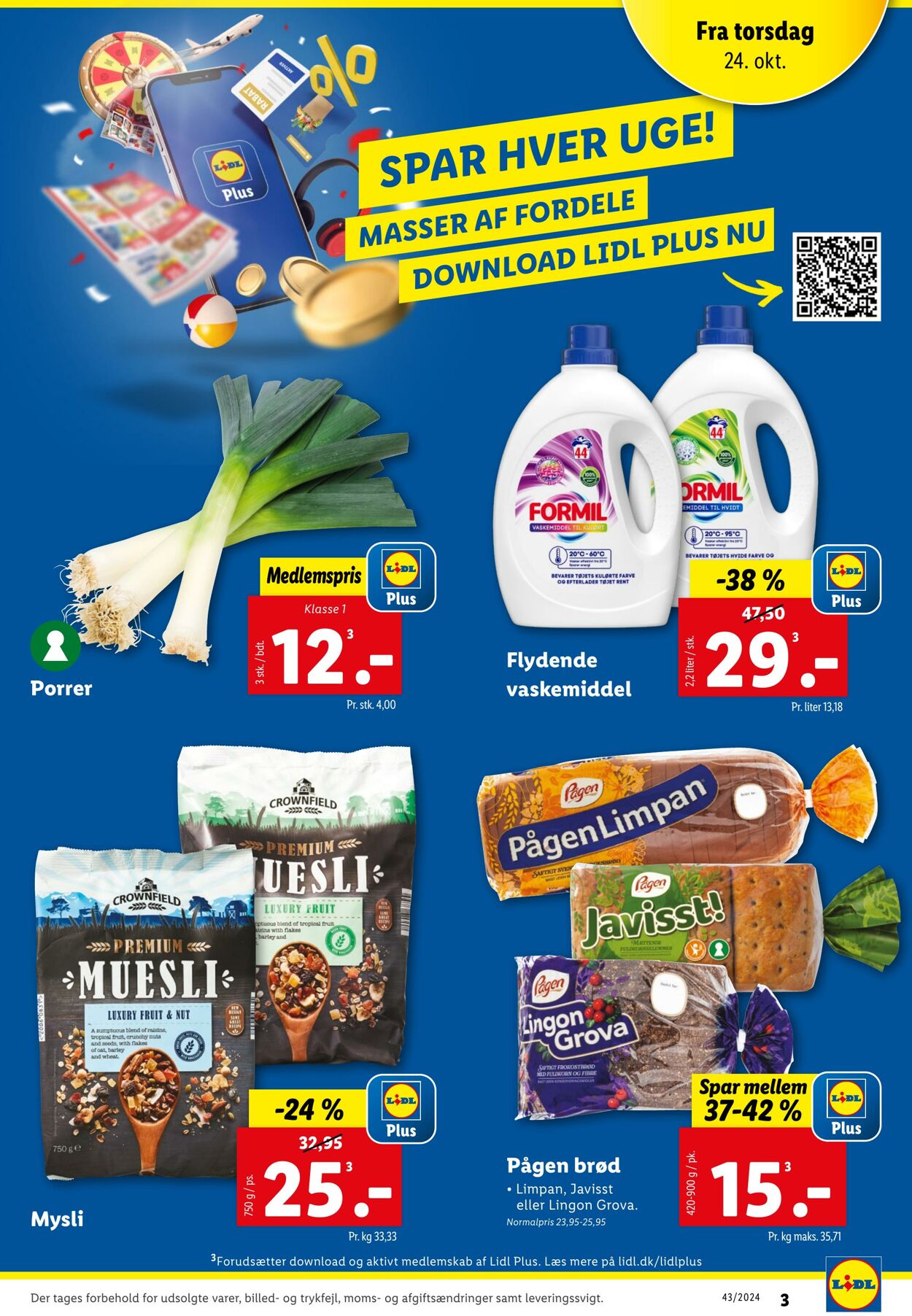 Tilbud Lidl 19.10.2024 - 26.10.2024