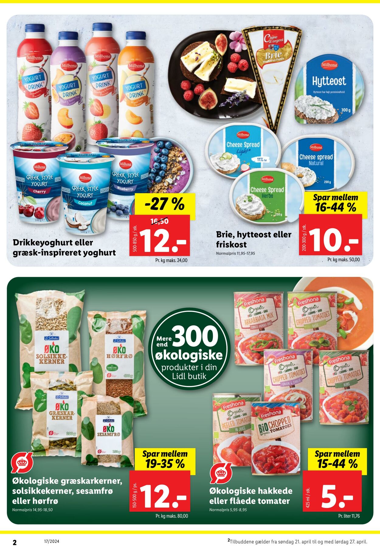 Tilbud Lidl 20.04.2024 - 27.04.2024