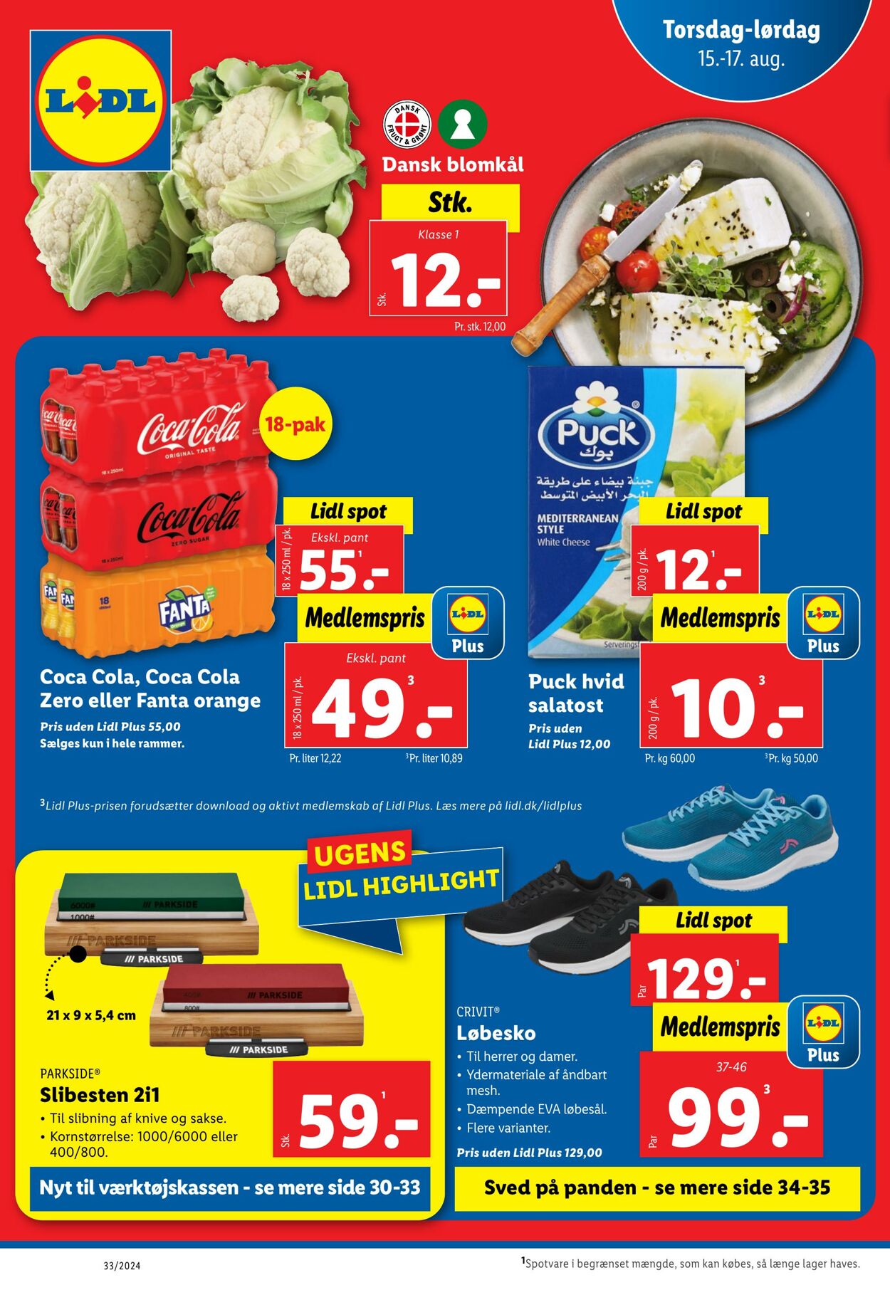 Tilbud Lidl 11.08.2024 - 17.08.2024