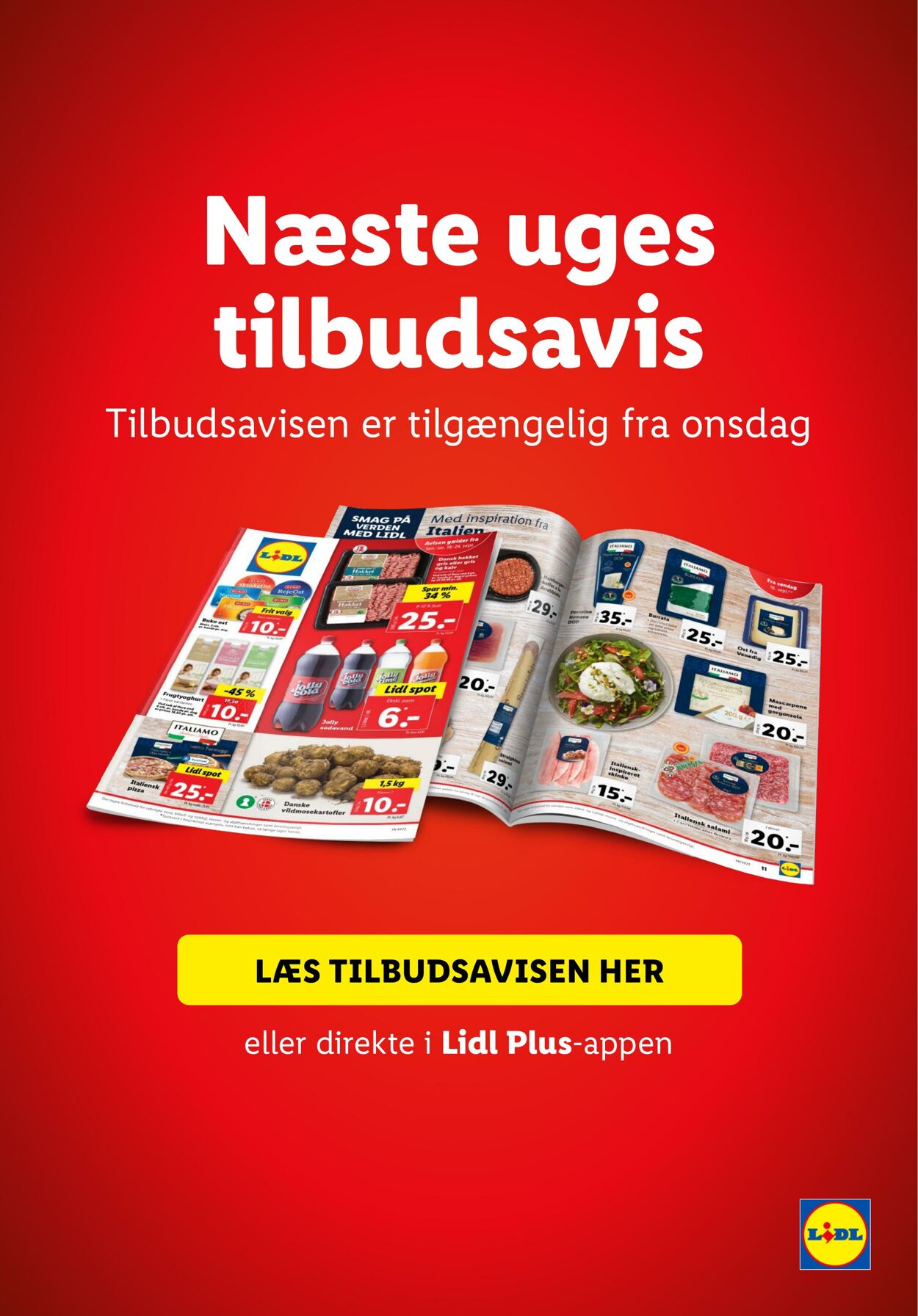 Tilbud Lidl 11.08.2024 - 17.08.2024