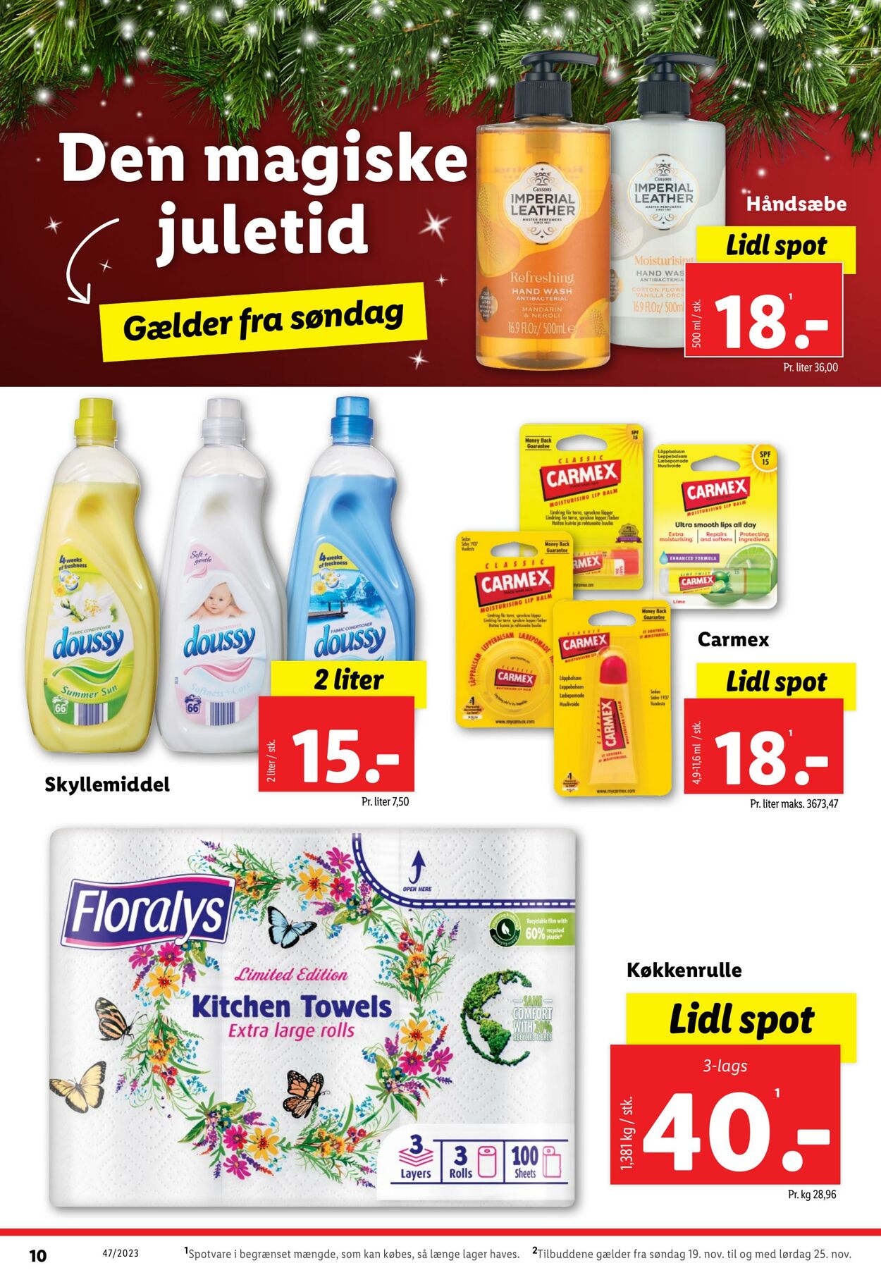 Tilbud Lidl 19.11.2023 - 25.11.2023