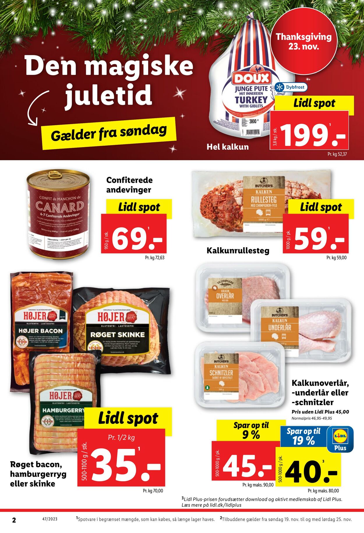 Tilbud Lidl 19.11.2023 - 25.11.2023