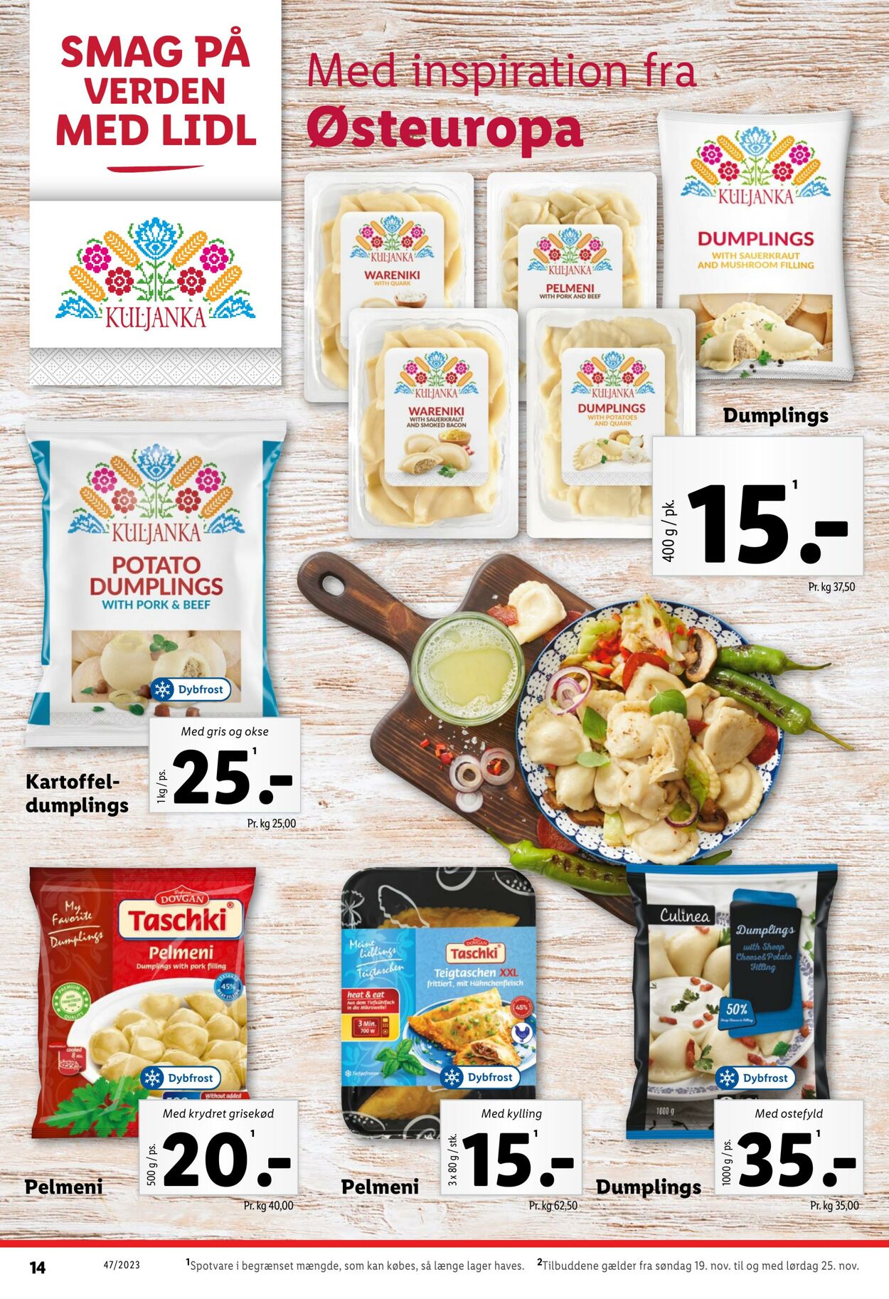 Tilbud Lidl 19.11.2023 - 25.11.2023