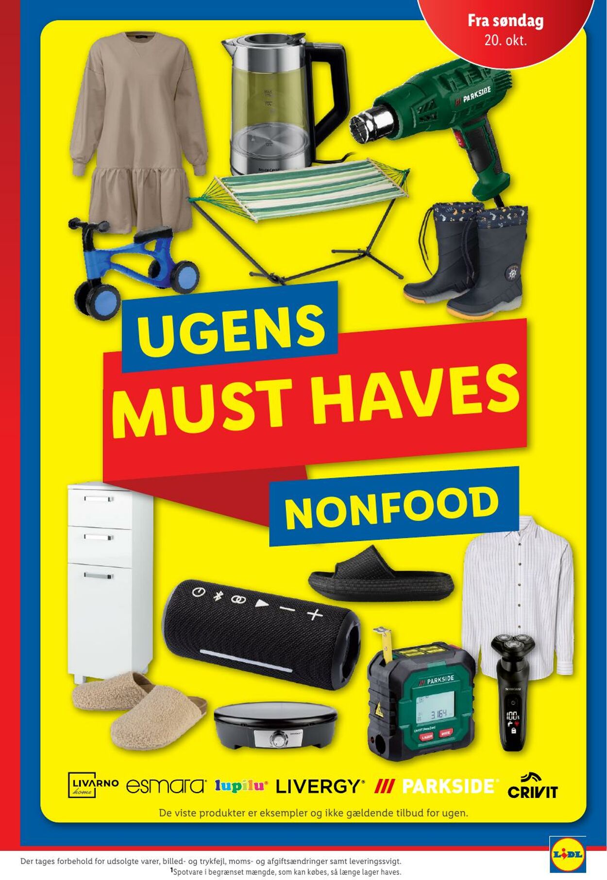 Tilbud Lidl - Lidl Nonfood Katalog 23 okt, 2024 - 26 okt, 2024