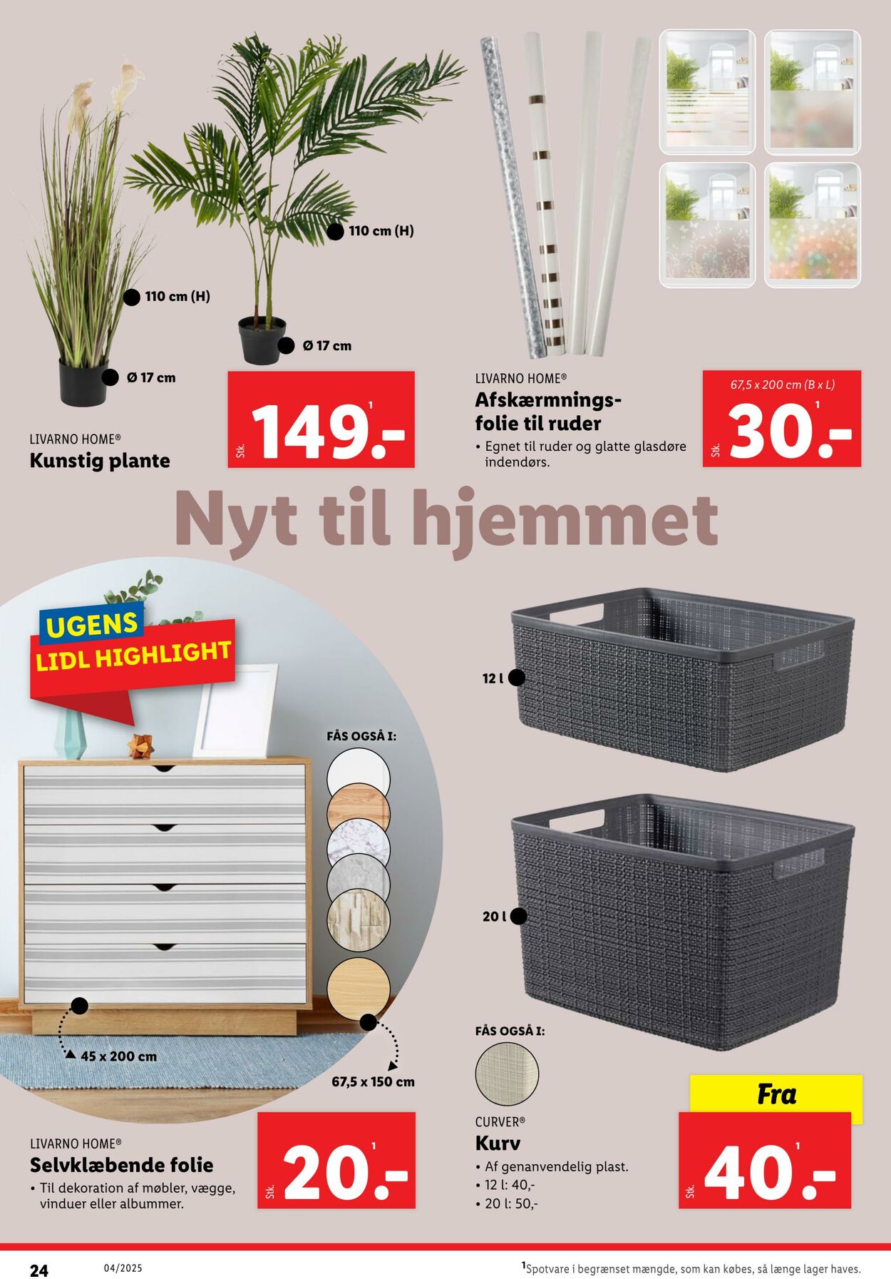 Tilbud Lidl 22.01.2025 - 25.01.2025