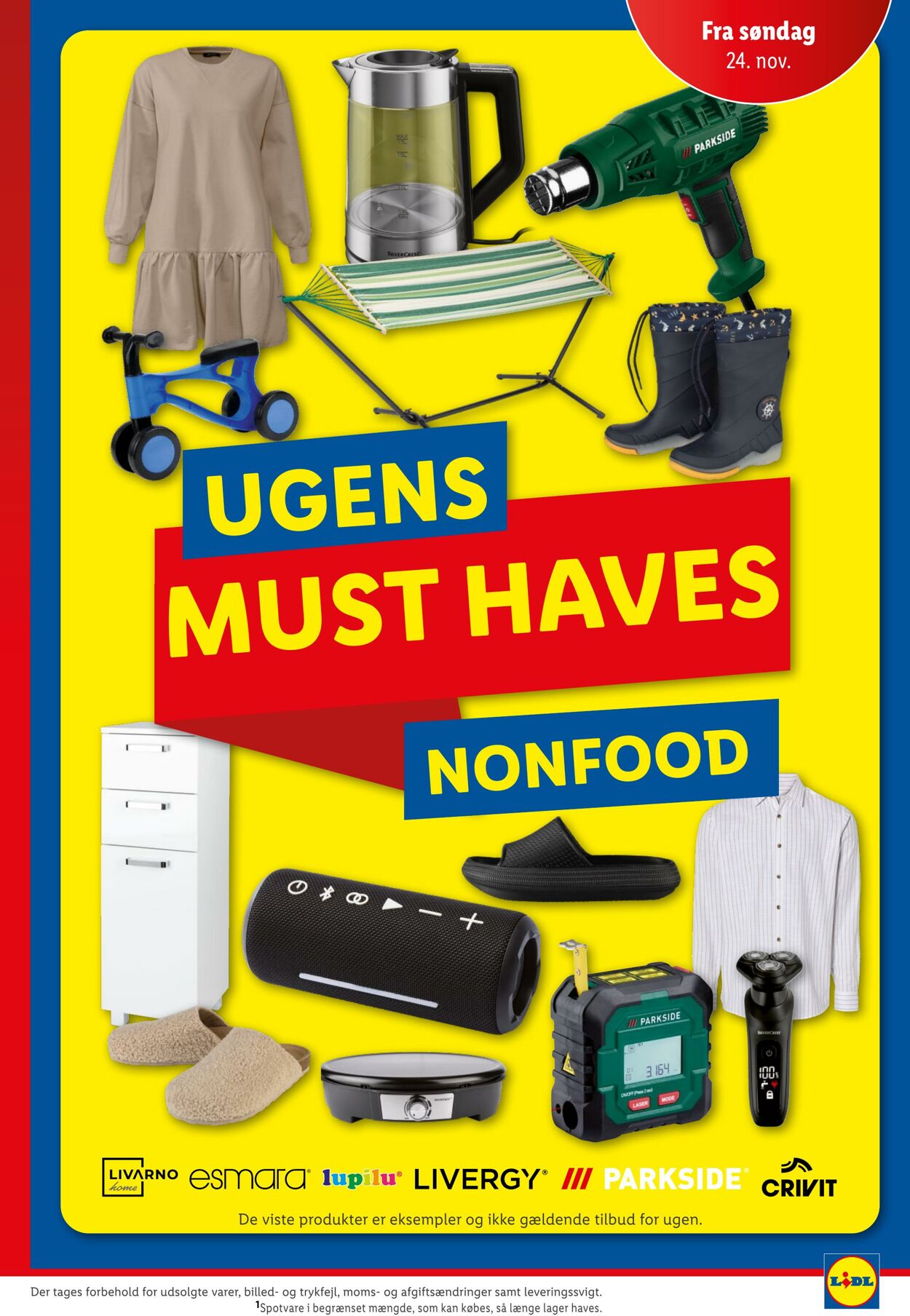 Tilbud Lidl - Lidl Nonfood Katalog 27 nov, 2024 - 30 nov, 2024