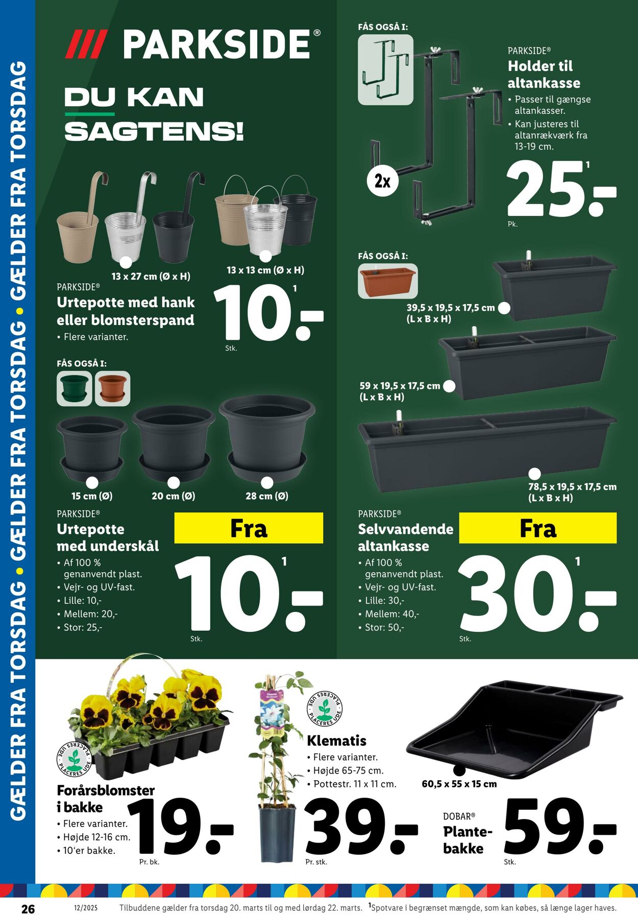 Tilbud Lidl 19.03.2025 - 22.03.2025